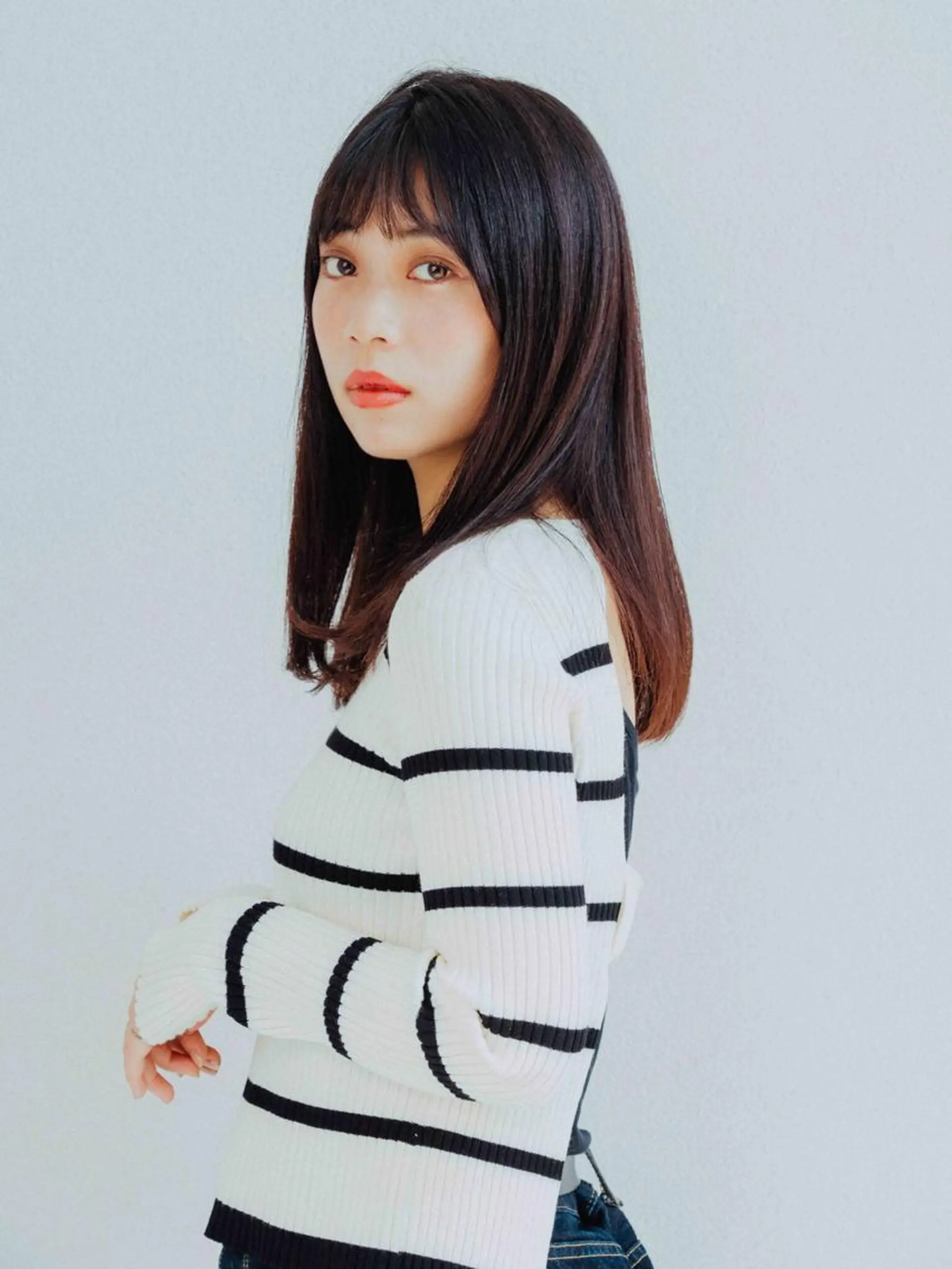 セミロング カラー パーマ ヘアアレンジ メンズ キッズ ネイル マツエク・マツパ メンズウルフカット アディクシーカラー 透明感カラー ボブ ウルフカット unu hair所属・藤井 仁紀のヘアスタイル