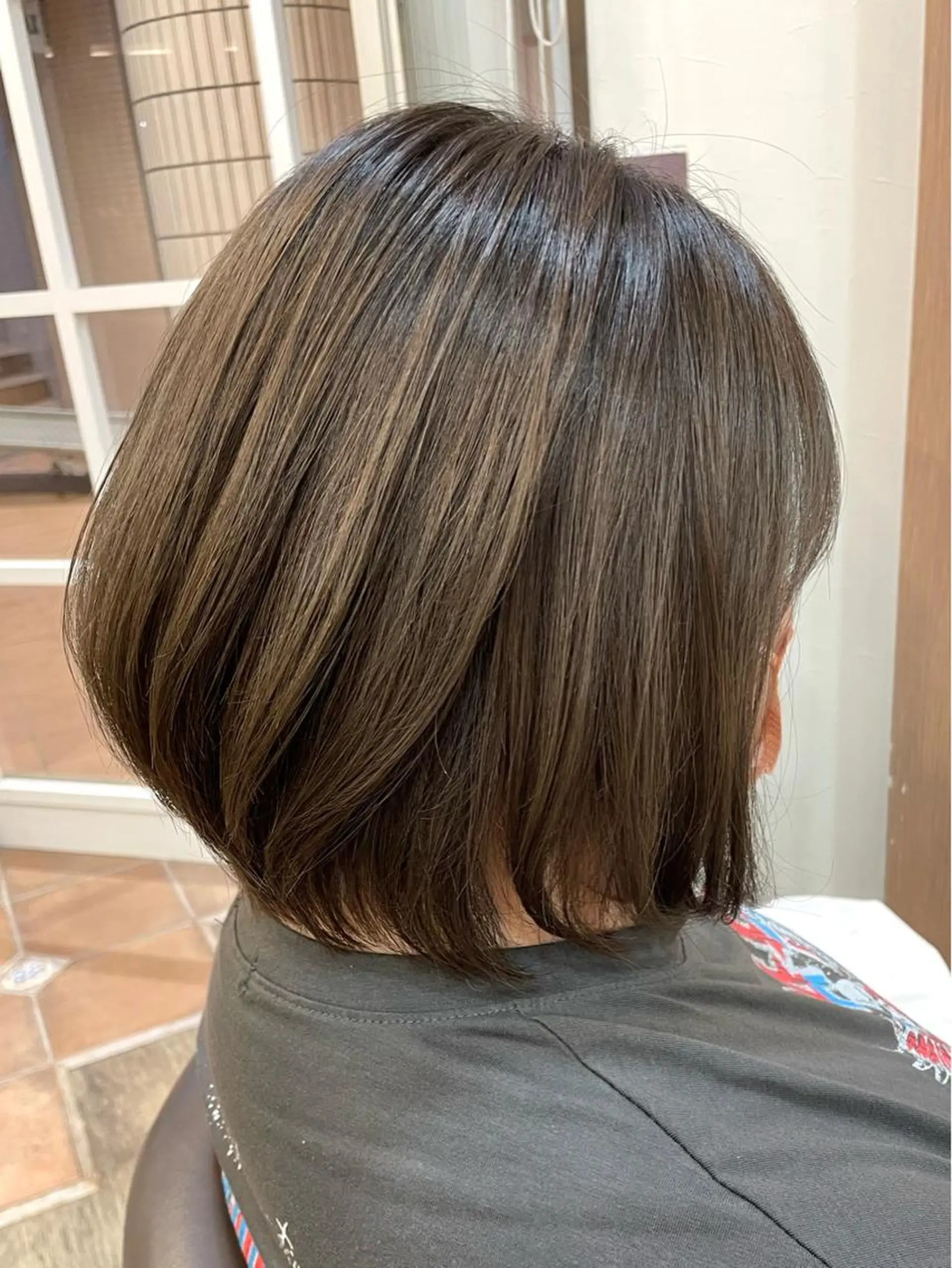 ショート 縮毛矯正 トリートメント メンズパーマ🌀/ 中村郁未のヘアスタイル