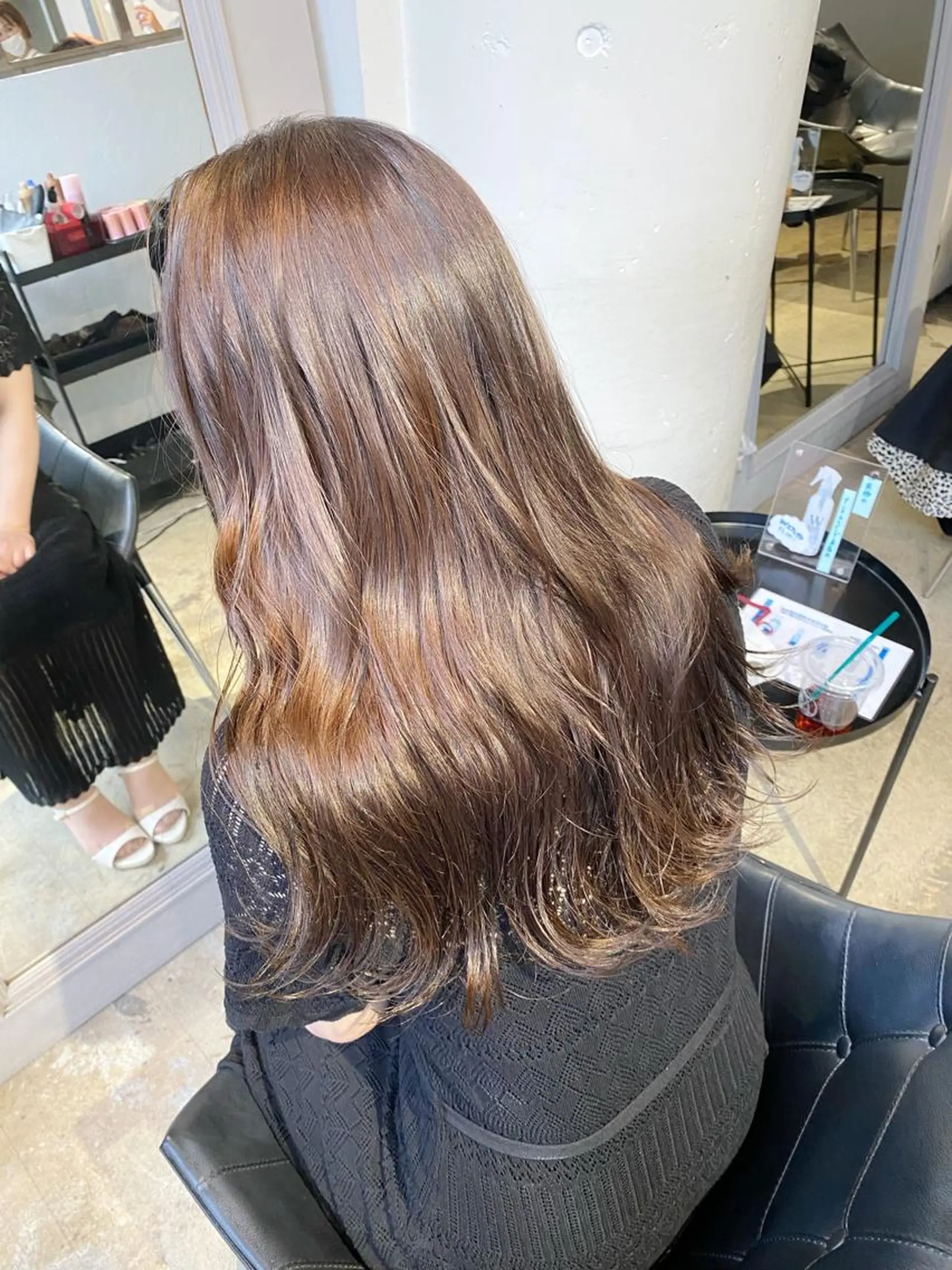 セミロング カット ヘアカラー トリートメント ✨日本1の艶髪✨ 佐藤 翔太のヘアスタイル