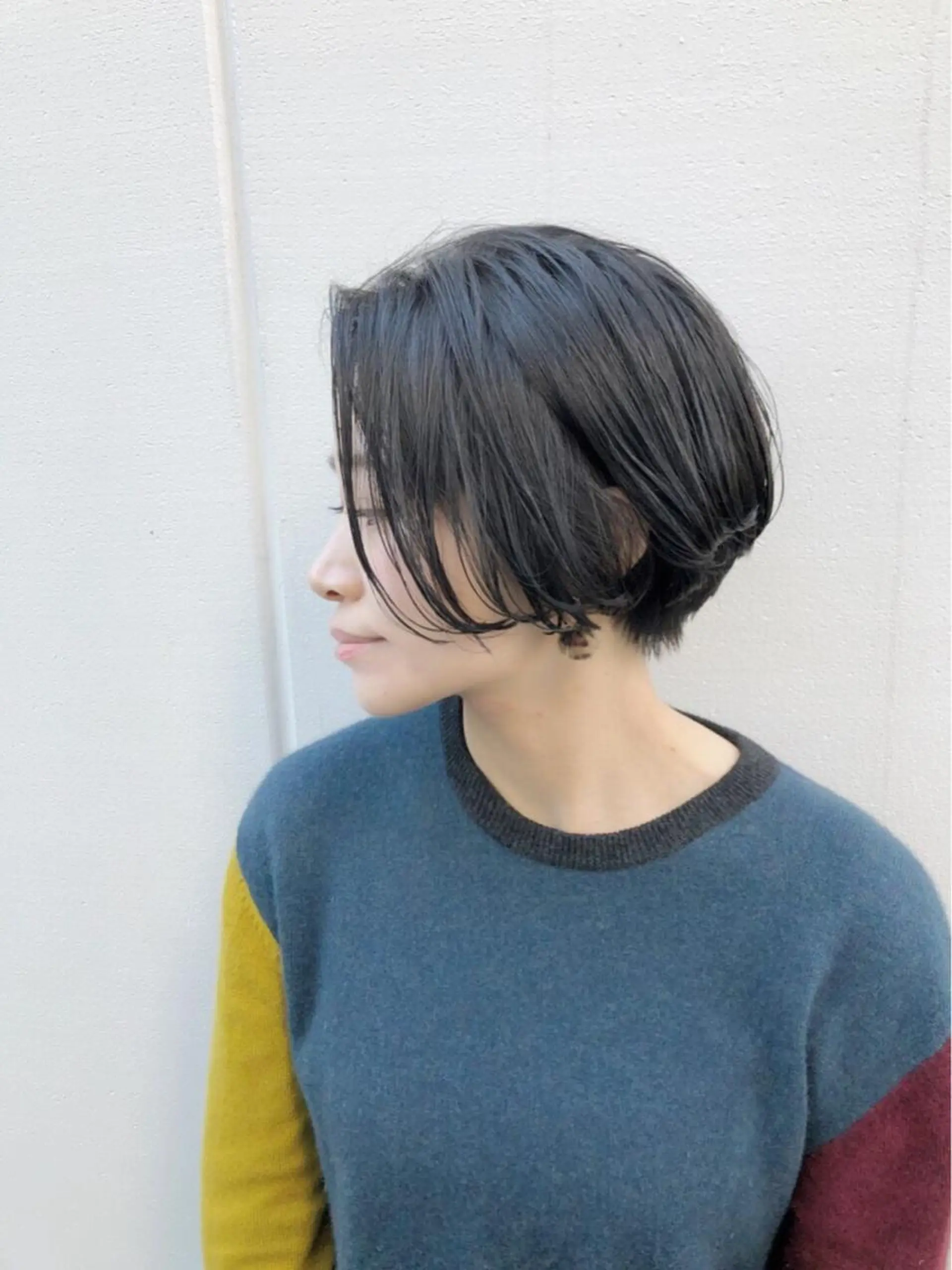 ショート カラー ノグチ ユウキ/ボブのヘアスタイル