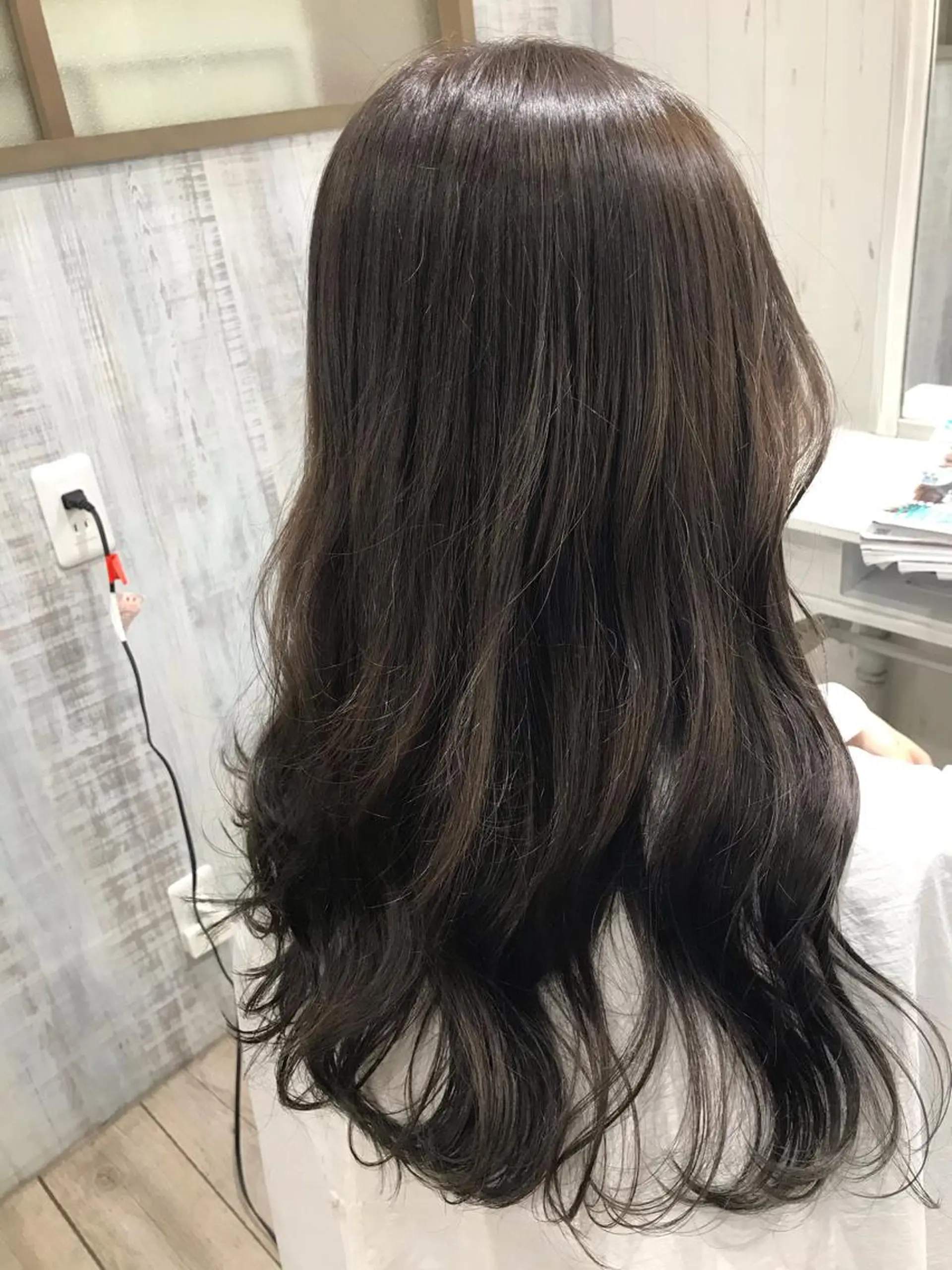 ロング ネモトメイナ🌿‬ 今月末で退職しますのヘアスタイル