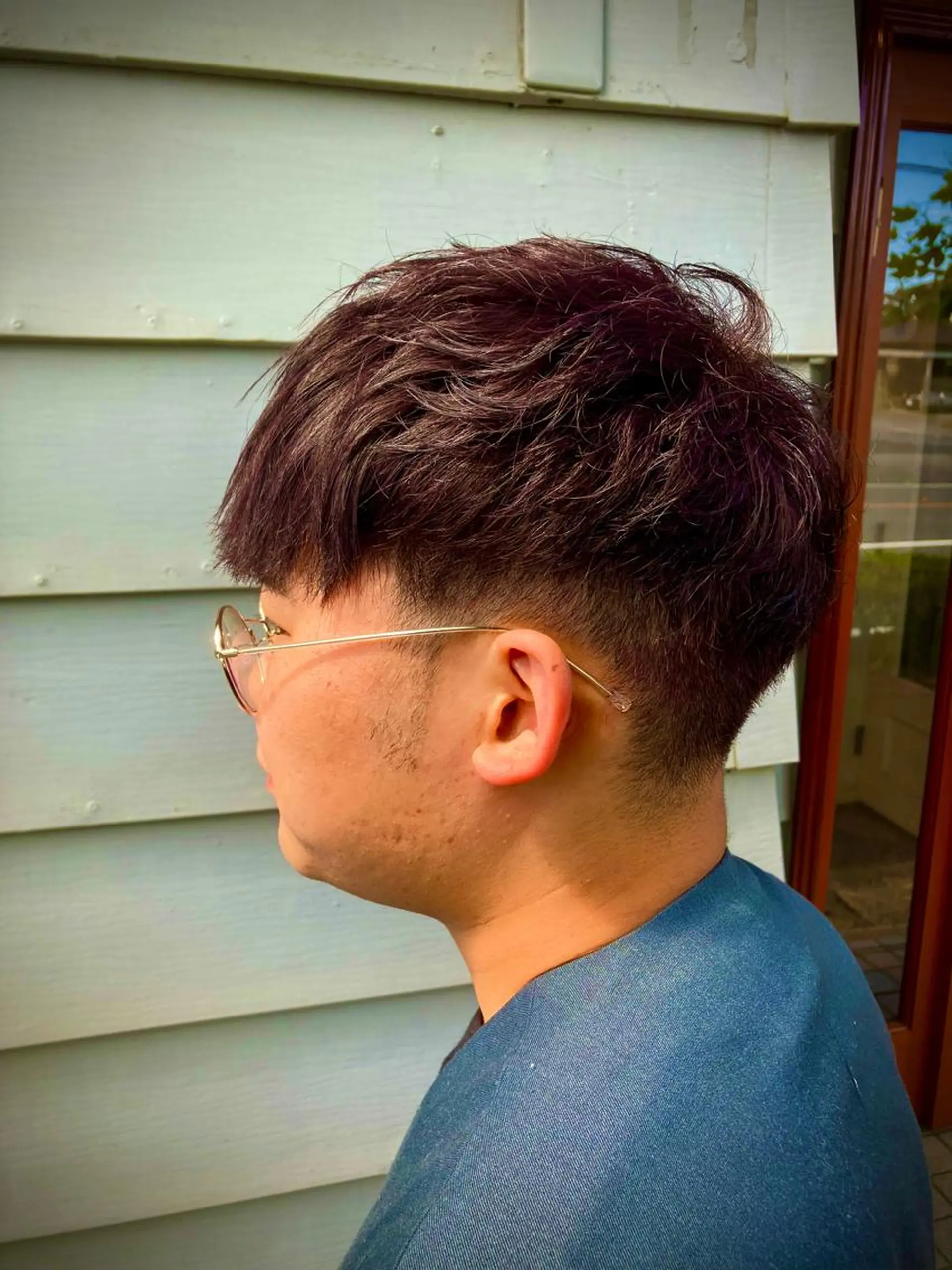 ショート カラー メンズ カット ヘアカラー 佐藤 悠生 メンズパーマ.カットのヘアスタイル