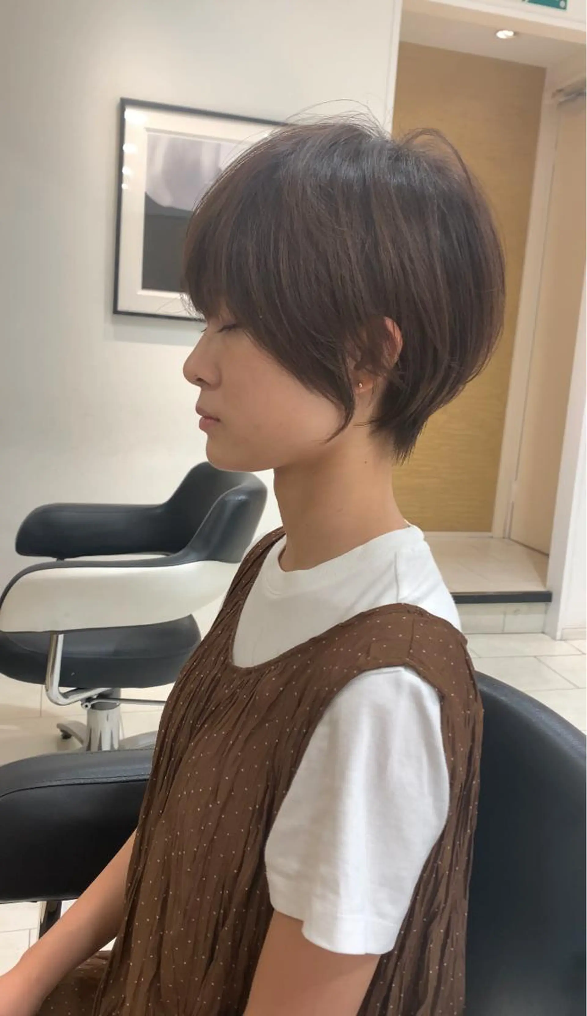 ショート 林 瑞起のヘアスタイル