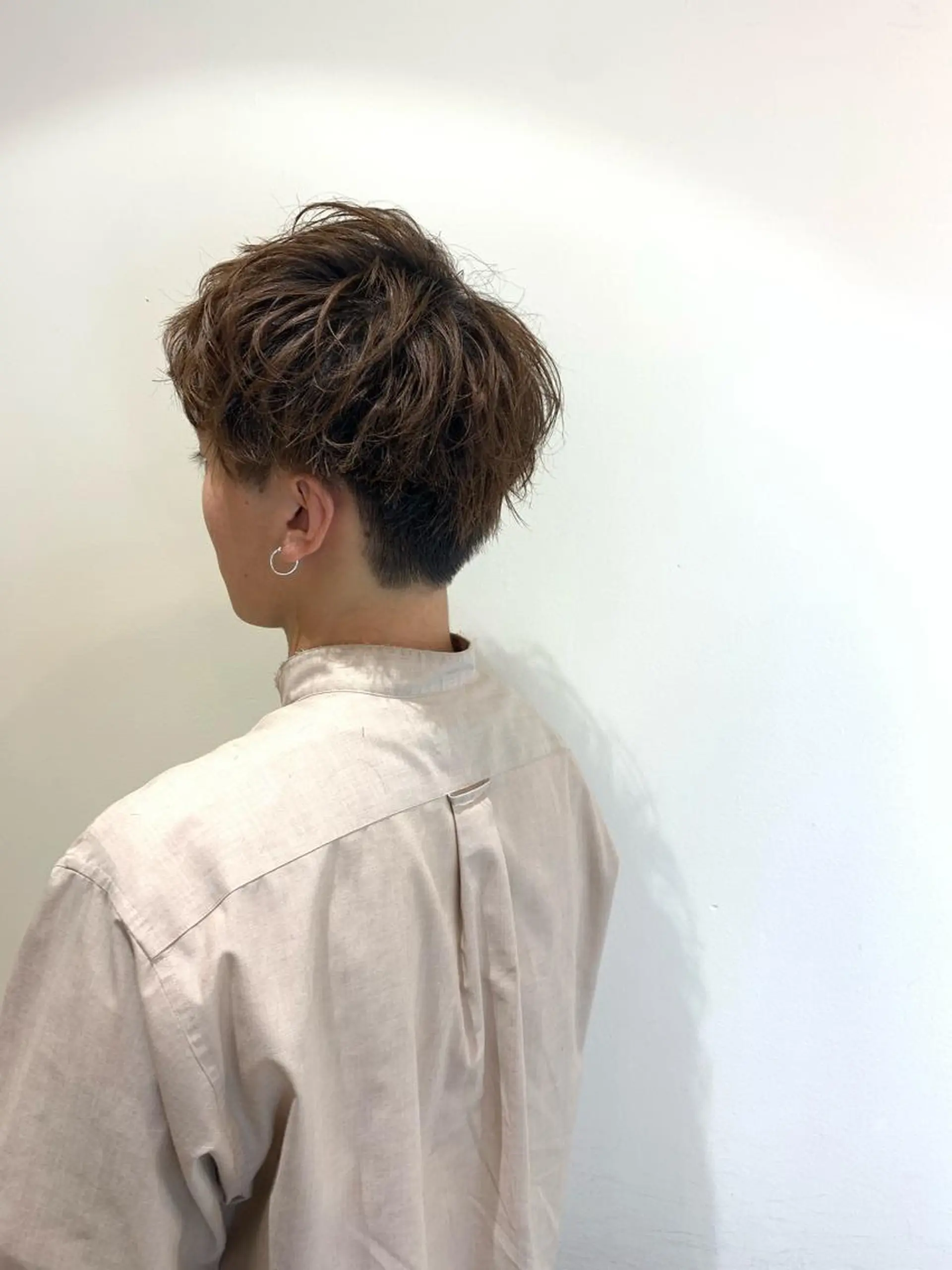 ショート ヘアアレンジ メンズ マッシュ メンズパーマ 【メンズモデル募集】 Bassa所沢のヘアスタイル