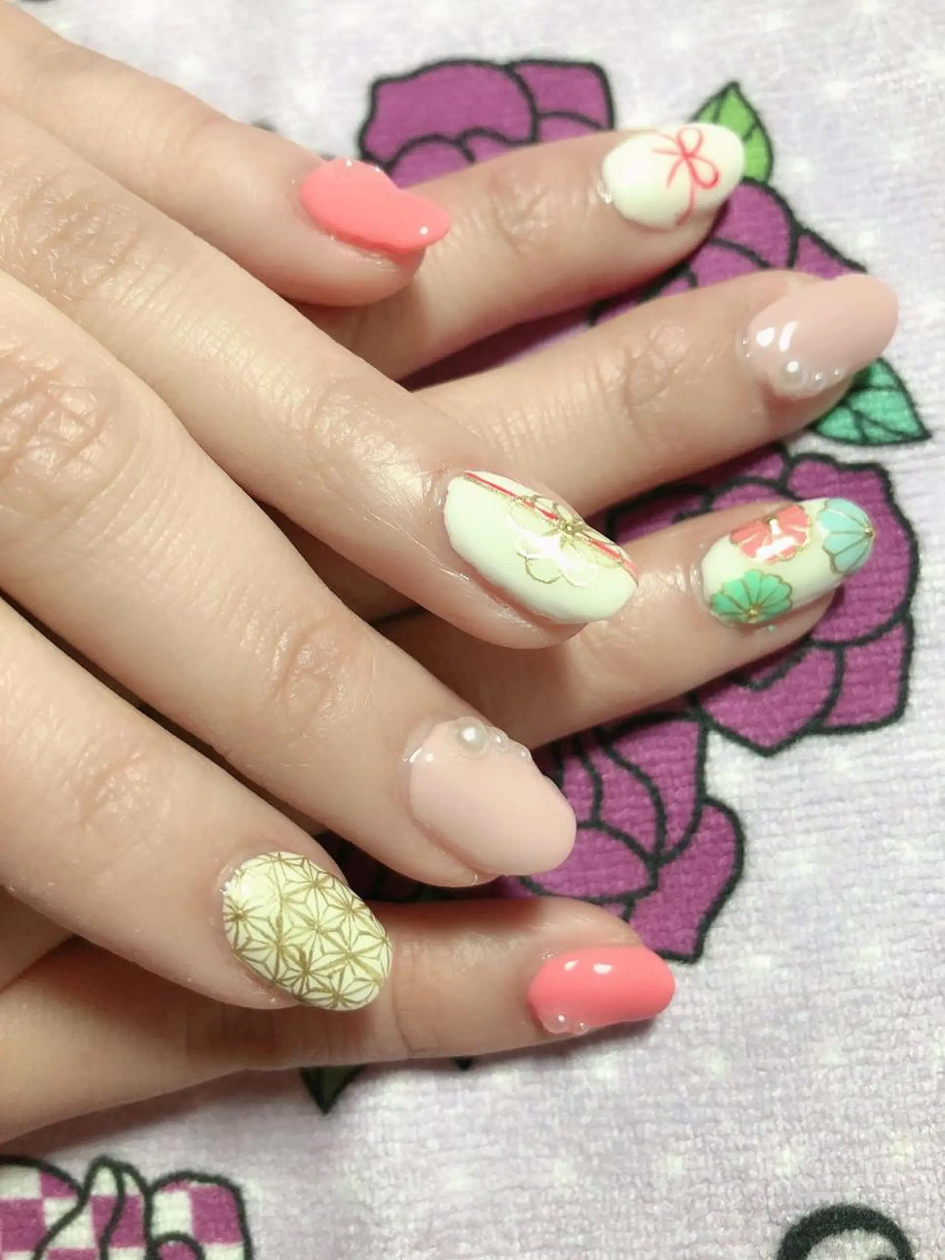 ネイル ハンドネイル ハンドケア MIMINENE NAILのネイルデザイン