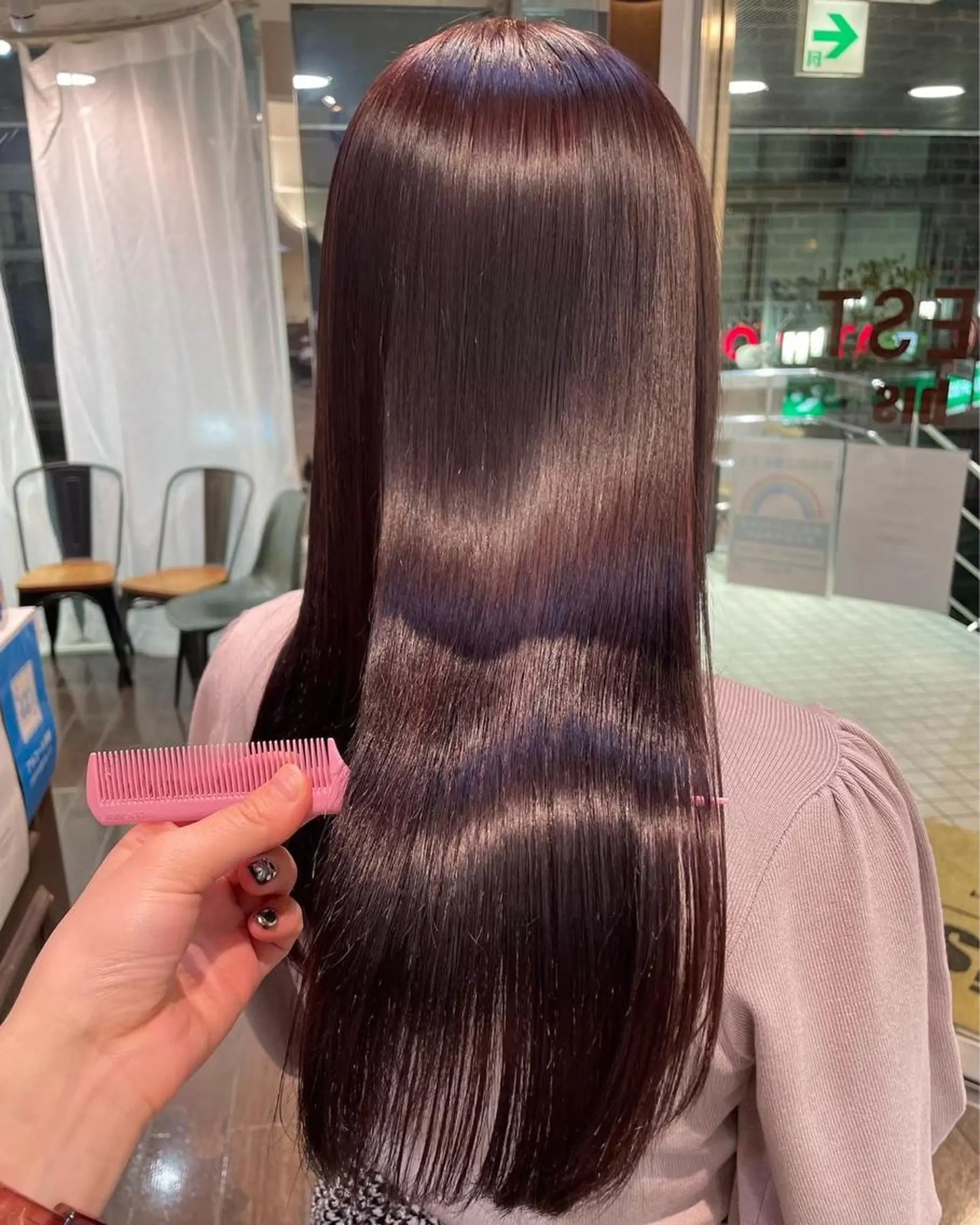 セミロング カラー メンズ メンズブリーチ メンズハイライト メンズハイトーン メンズインナーカラー メンズ韓国風 designcolo r/似合わせNOKAのヘアスタイル