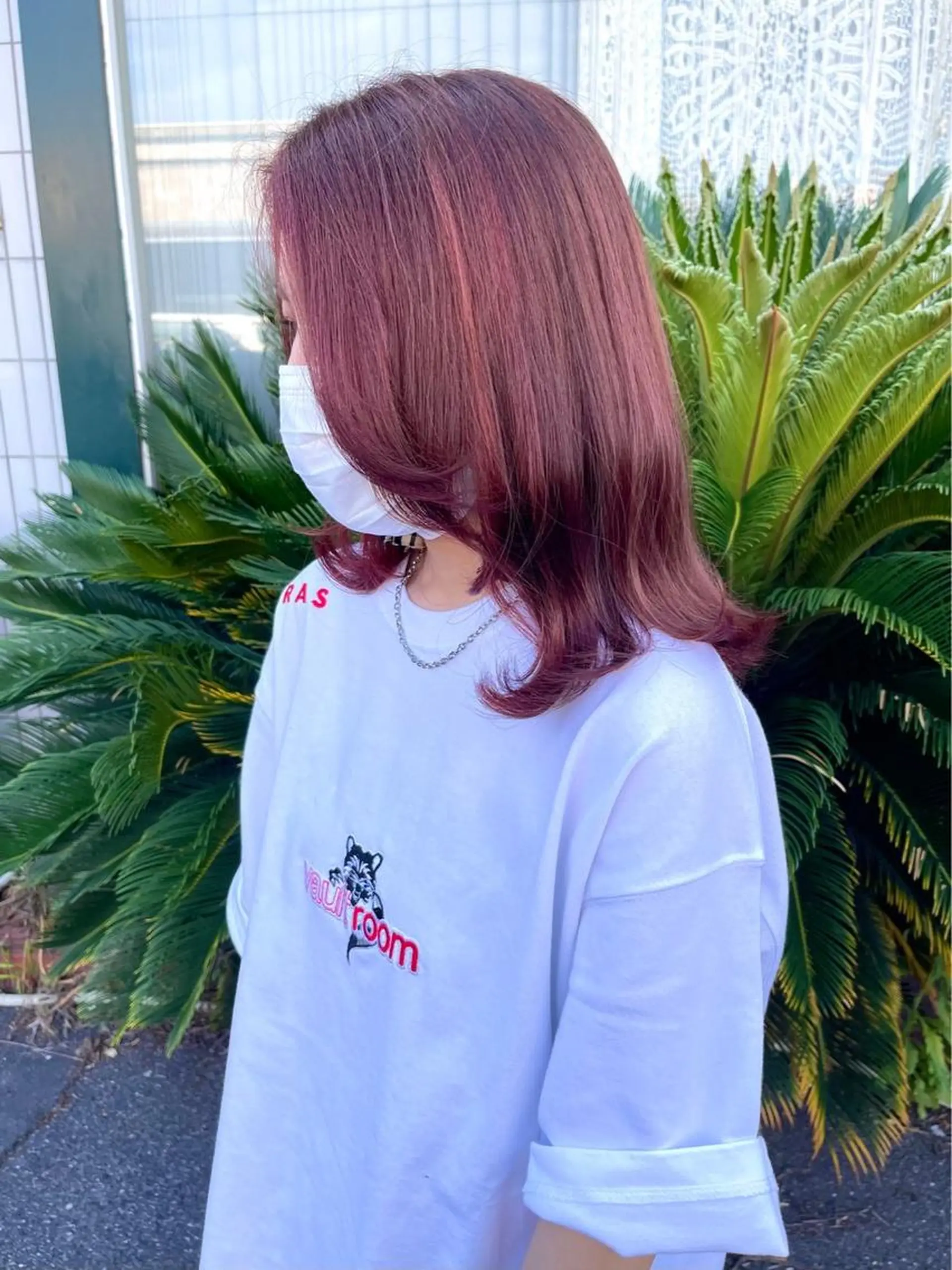 ミディアム ｰYUIMARLｰ momokaのヘアスタイル