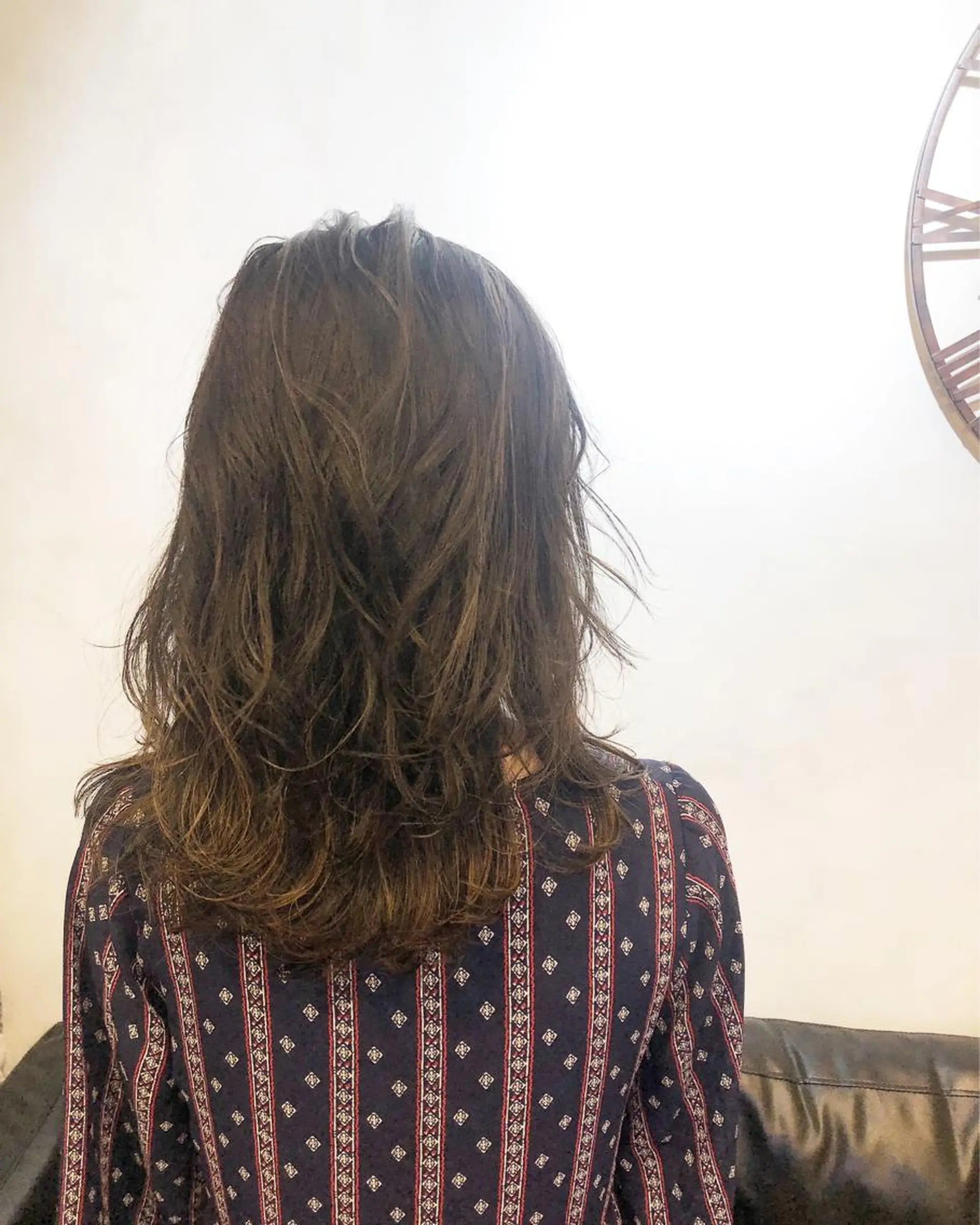 セミロング カラー グレージュ ハイライトカラー インナーカラー ハイライト 綺麗な髪質にしたい方 限定🌈清水　祥のヘアスタイル