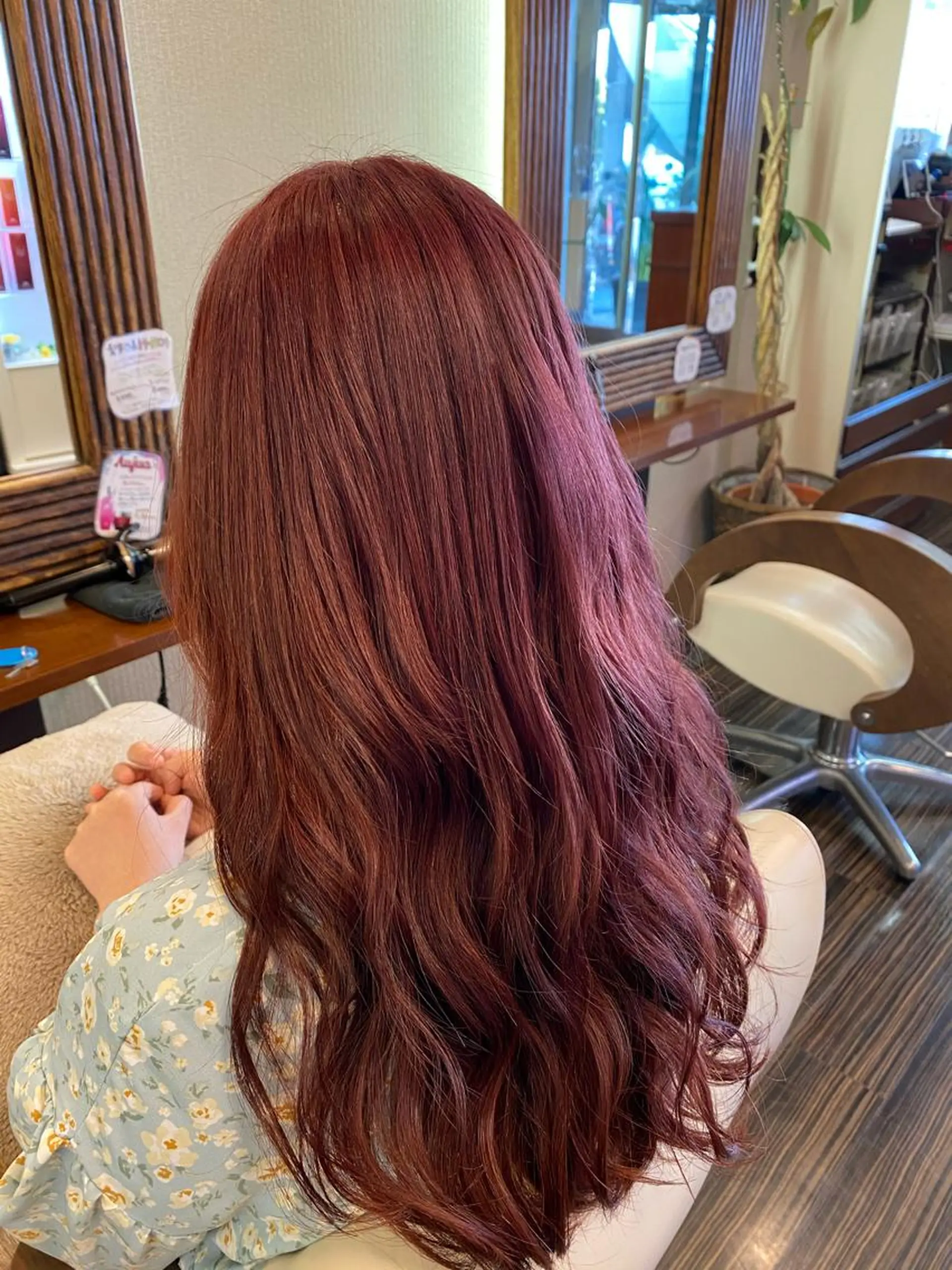 ロング カラー ヘアアレンジ ヘアカラー トリートメント 加藤 瑠美のヘアスタイル