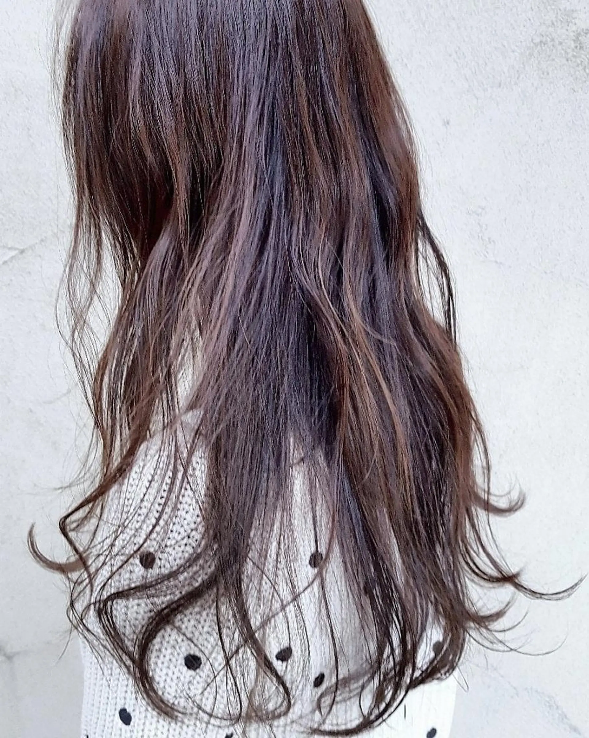 ロング カラー しらはま ようこのヘアスタイル