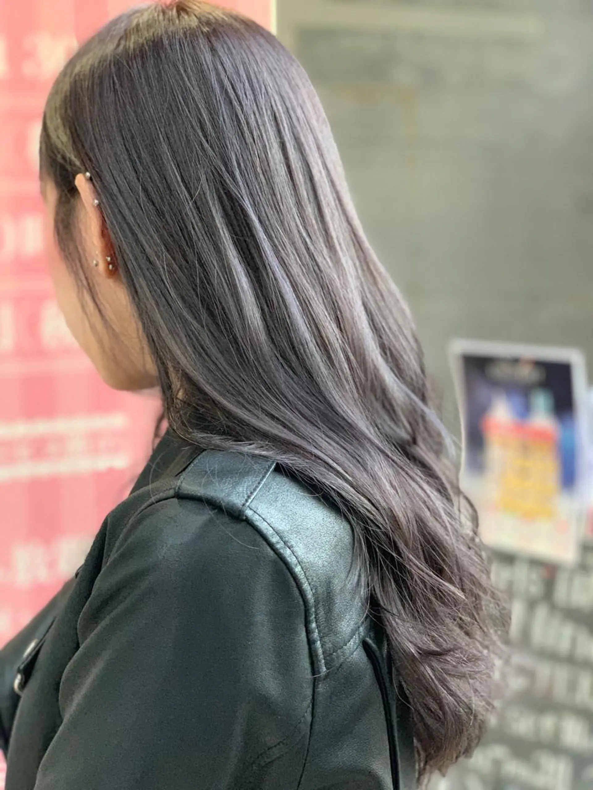 ロング カラー ブリーチ 【艶髪×韓国風】 毛流れ職人 RYOのヘアスタイル