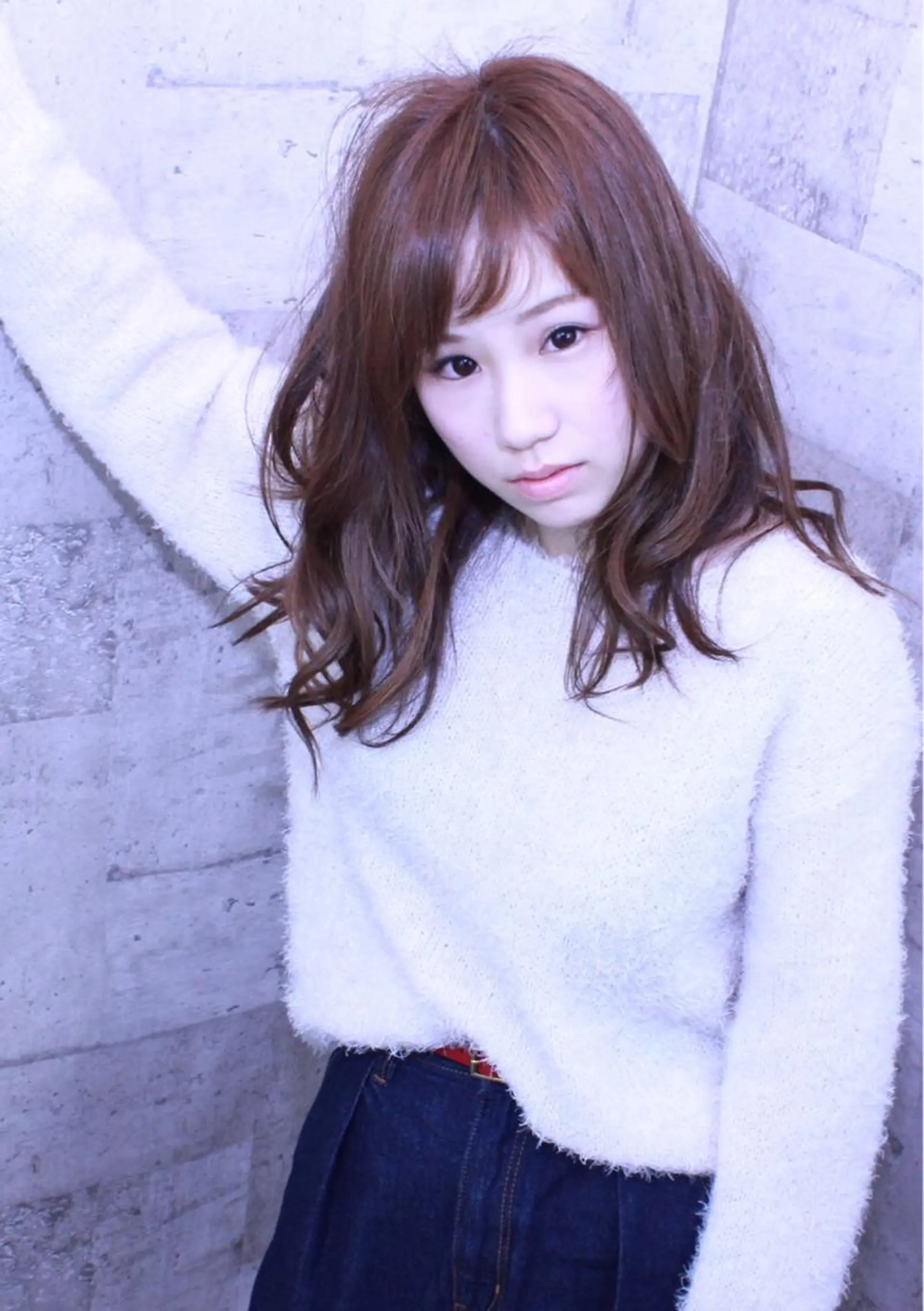 ロング 伊藤 裕貴のヘアスタイル