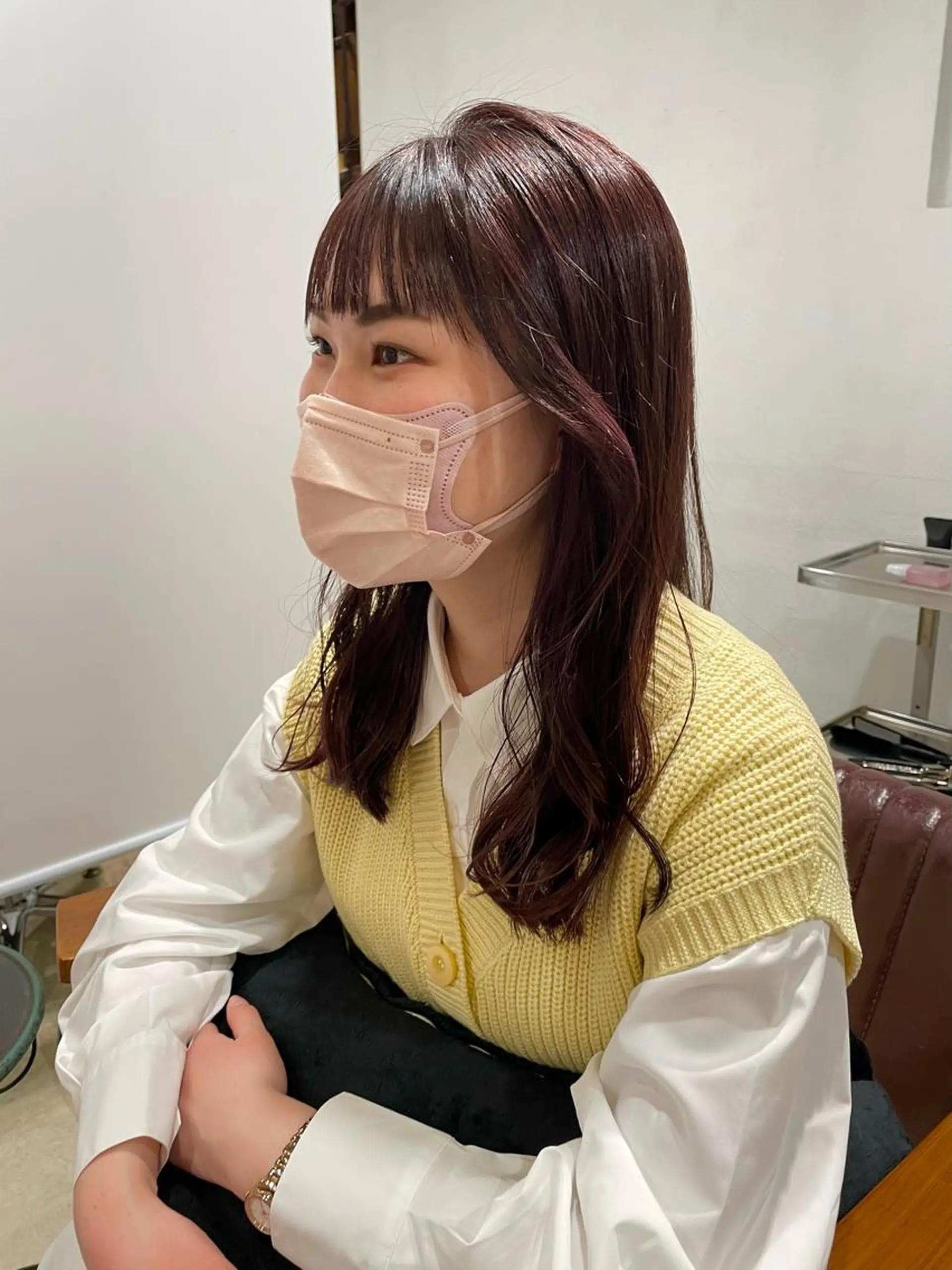 ミディアム カラー まつ毛パーマ🐏 NANAMIのマツエク・マツパデザイン