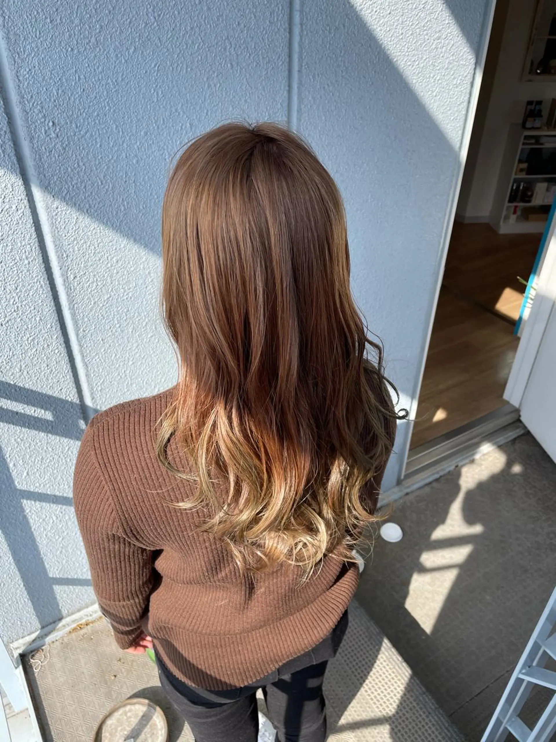 ロング カラー ヘアアレンジ なつき/艶ピンク/ girly hairのヘアスタイル