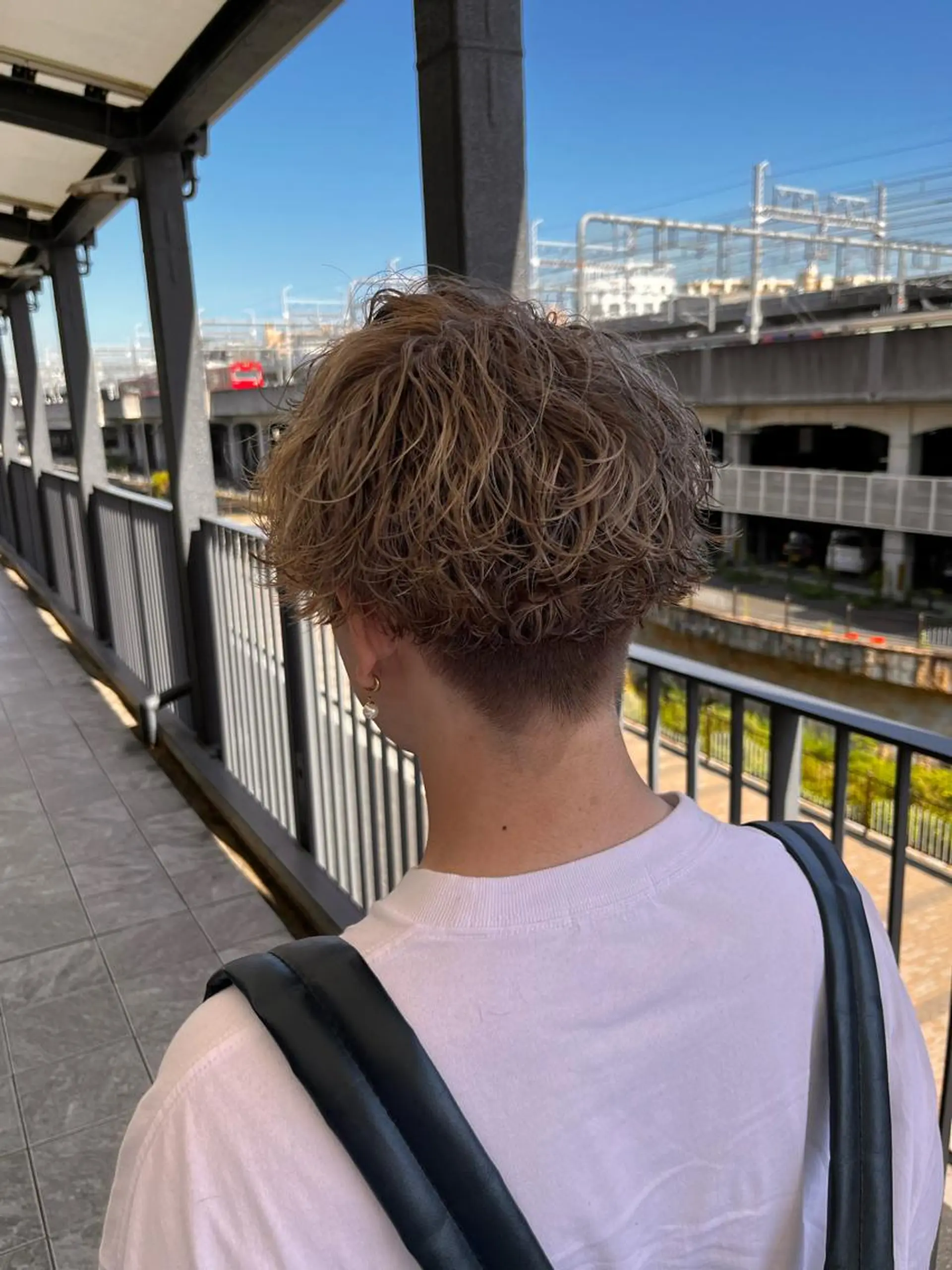 パーマ メンズ パーマスタイル特化◎ 永戸圭汰のヘアスタイル