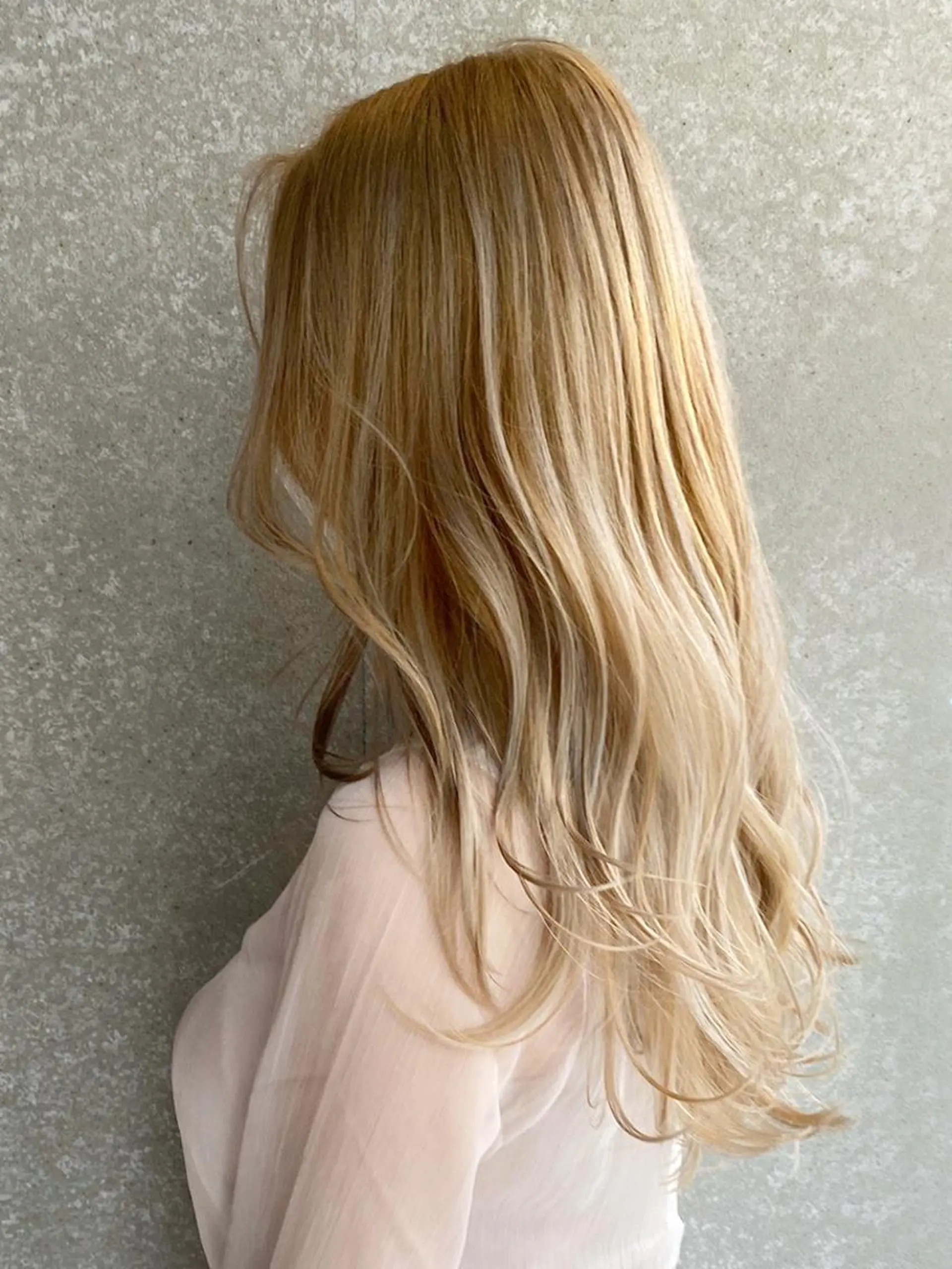 セミロング ヘアアレンジ パーマ カラー ベージュカラー カット ヘアカラー トリートメント ITbyALBUM 八王子店のヘアスタイル