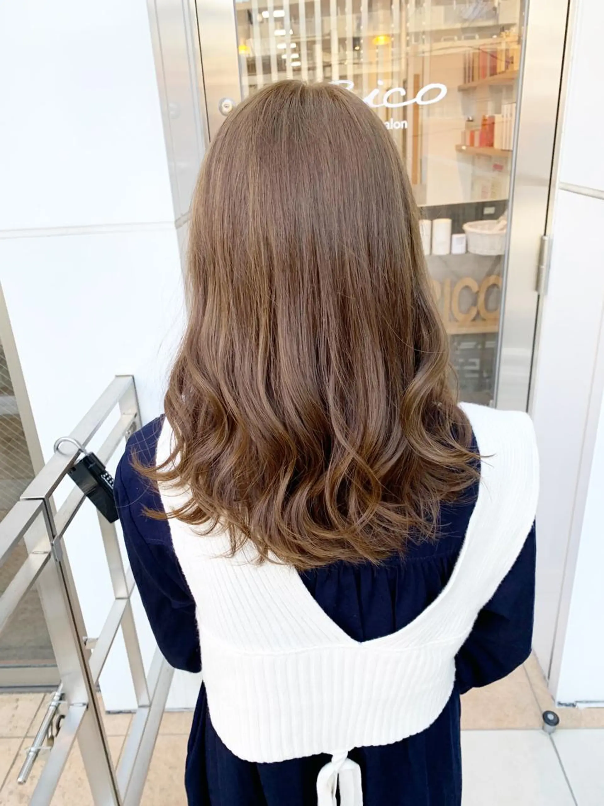 ロング カラー パーマ 名古屋駅/トップス タイリスト/大黒拓哉のヘアスタイル