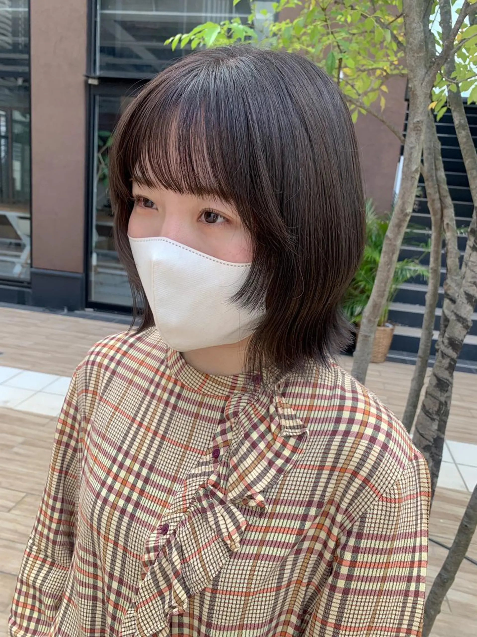 ショート カラー ヘアアレンジ カット ヘアカラー トリートメント yuka .のヘアスタイル