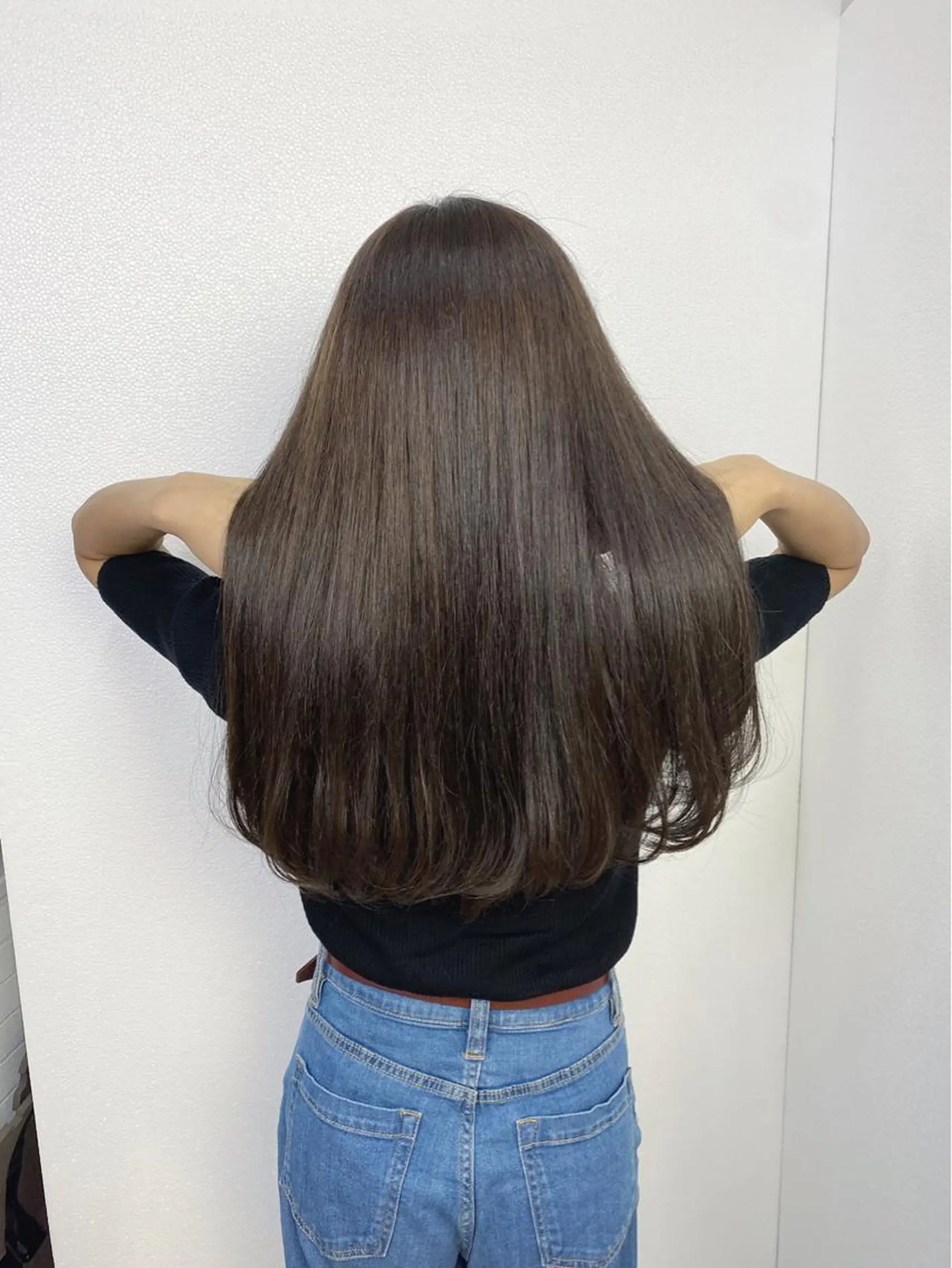 ロング カット ヘアカラー トリートメント en Siena エンシエナのヘアスタイル