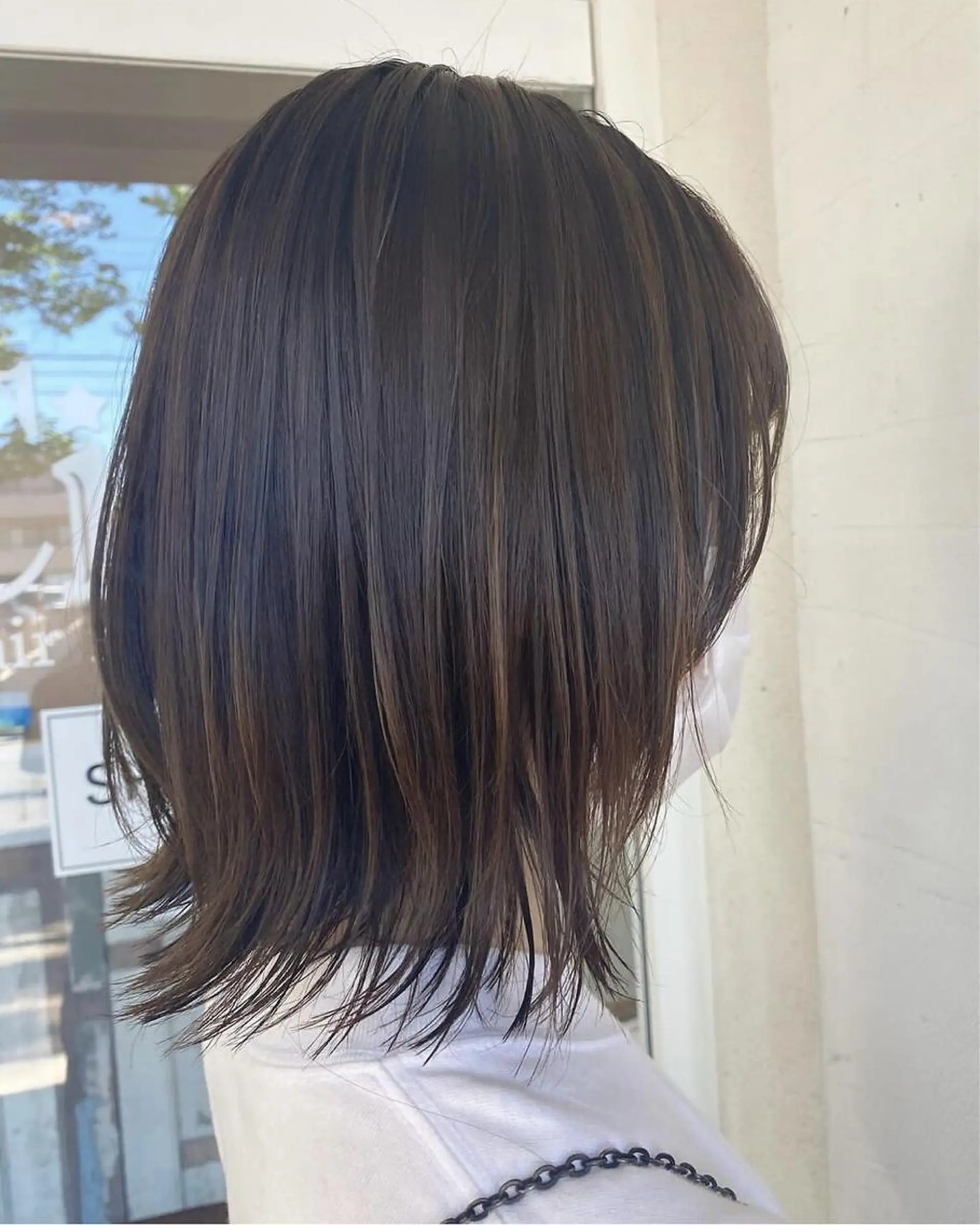 ミディアム ヘアカラー トリートメント Chihiro .のヘアスタイル