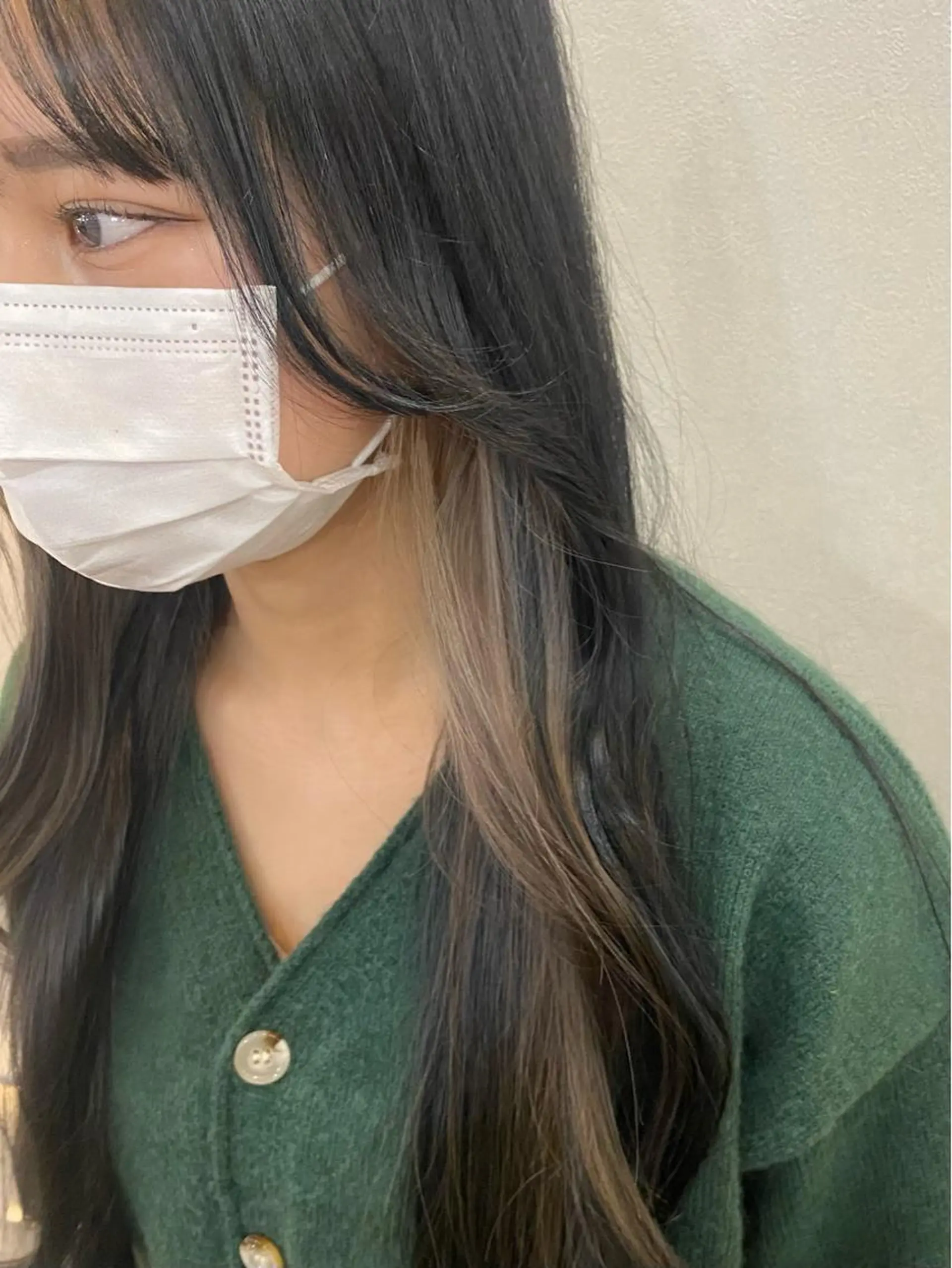 ロング カラー Rinka/梅田/ 透け感カラー🤎のヘアスタイル