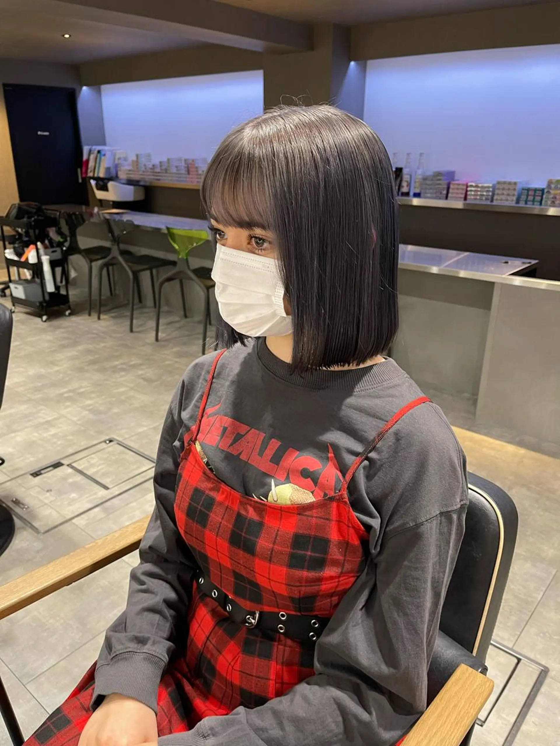 ショート カラー グレージュ ヘアカラー トリートメント MIRIM栄所属・透明感カラー/艶髪/ エクステ/HIROのヘアスタイル