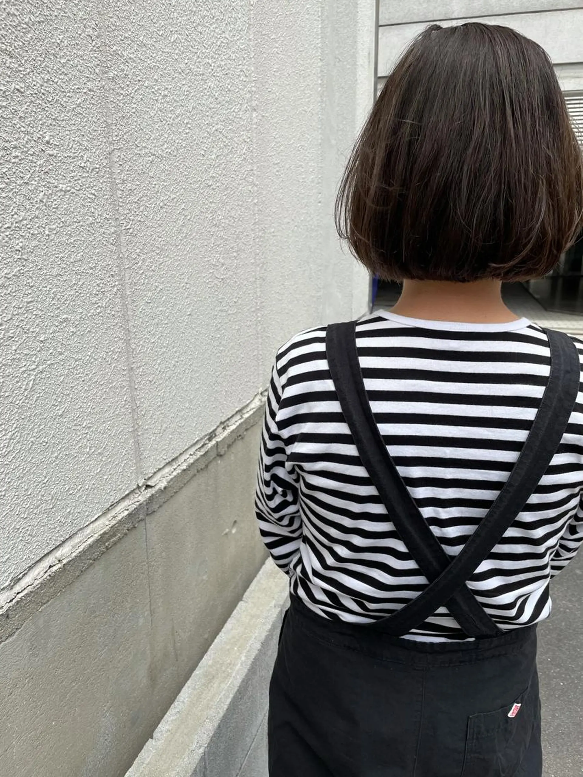 ミディアム ハイライト カット ヘアカラー トリートメント さの あやねのヘアスタイル