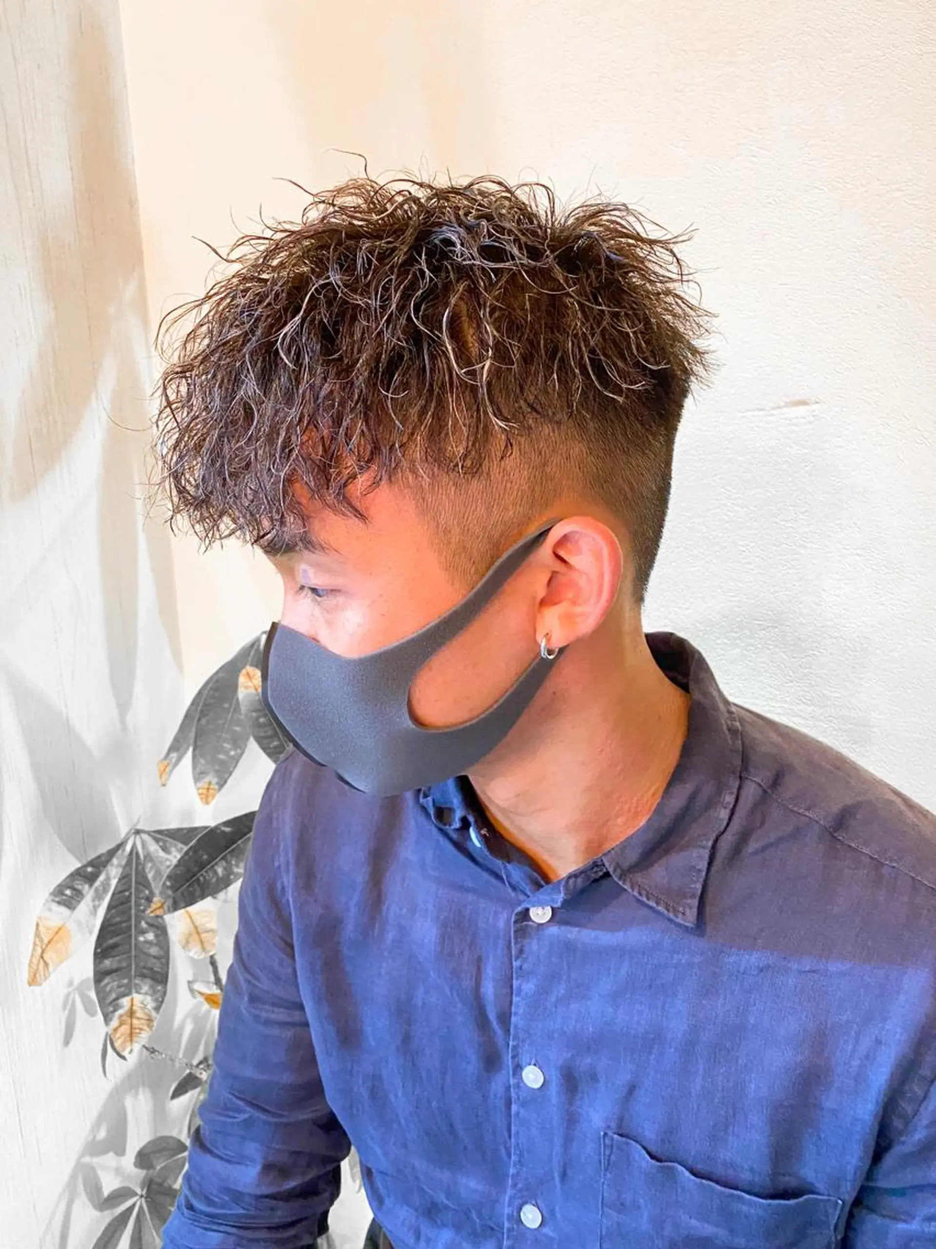 ショート カラー パーマ ヘアアレンジ メンズ カット ヘアカラー パーマ 【メンズ専門美容師】 NUMBER.12のヘアスタイル