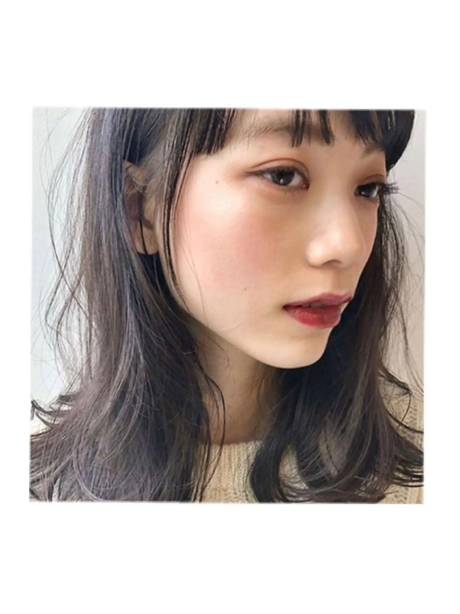 セミロング カラー ワタベ ハヤト/ トップデザイナーのヘアスタイル