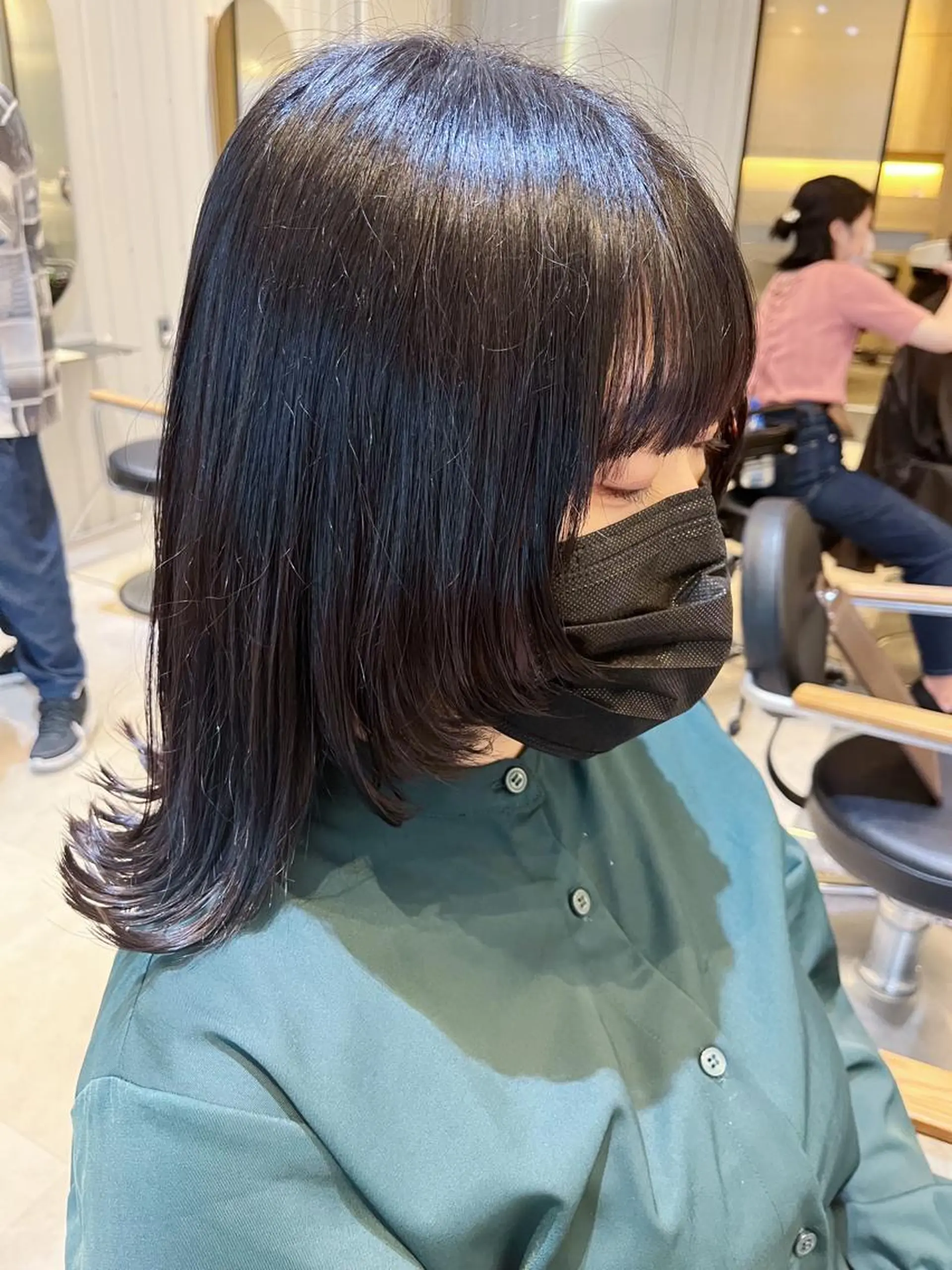 ミディアム 髪質改善ケア🤍小川 友香のヘアスタイル