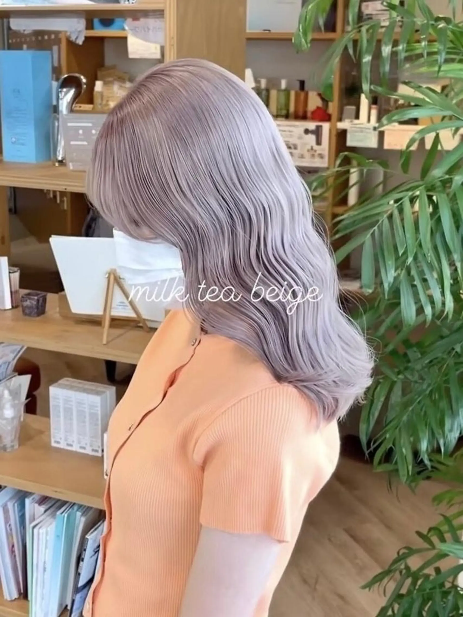 ロング カラー ショートボブ バレイヤージュ ブリーチ ケアブリーチ デザインカラー カラー特化サロン梅田 Eir茶屋町/山下のヘアスタイル
