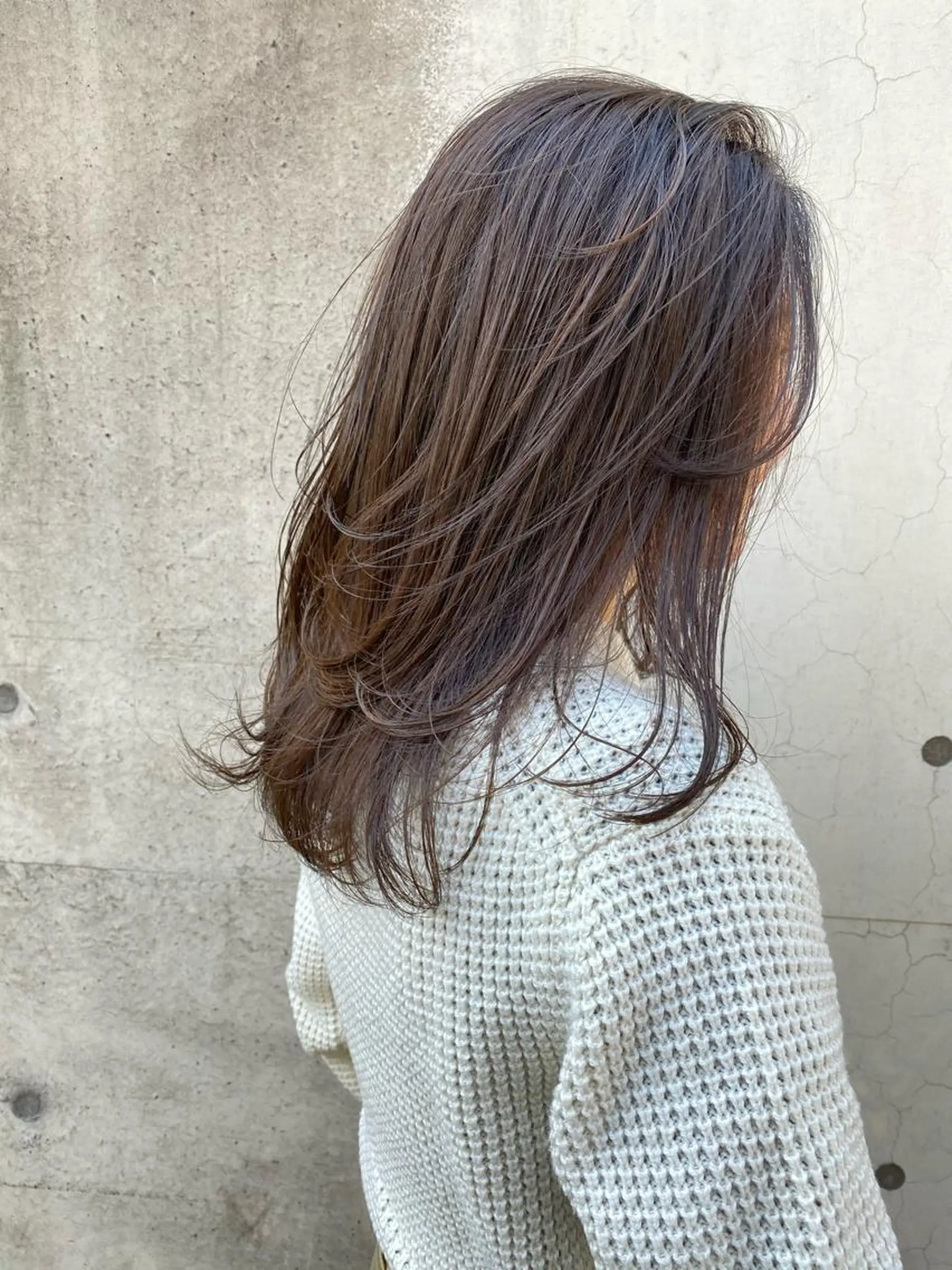 ミディアム ヨシモトリョウ 髪質改善/美髪のヘアスタイル