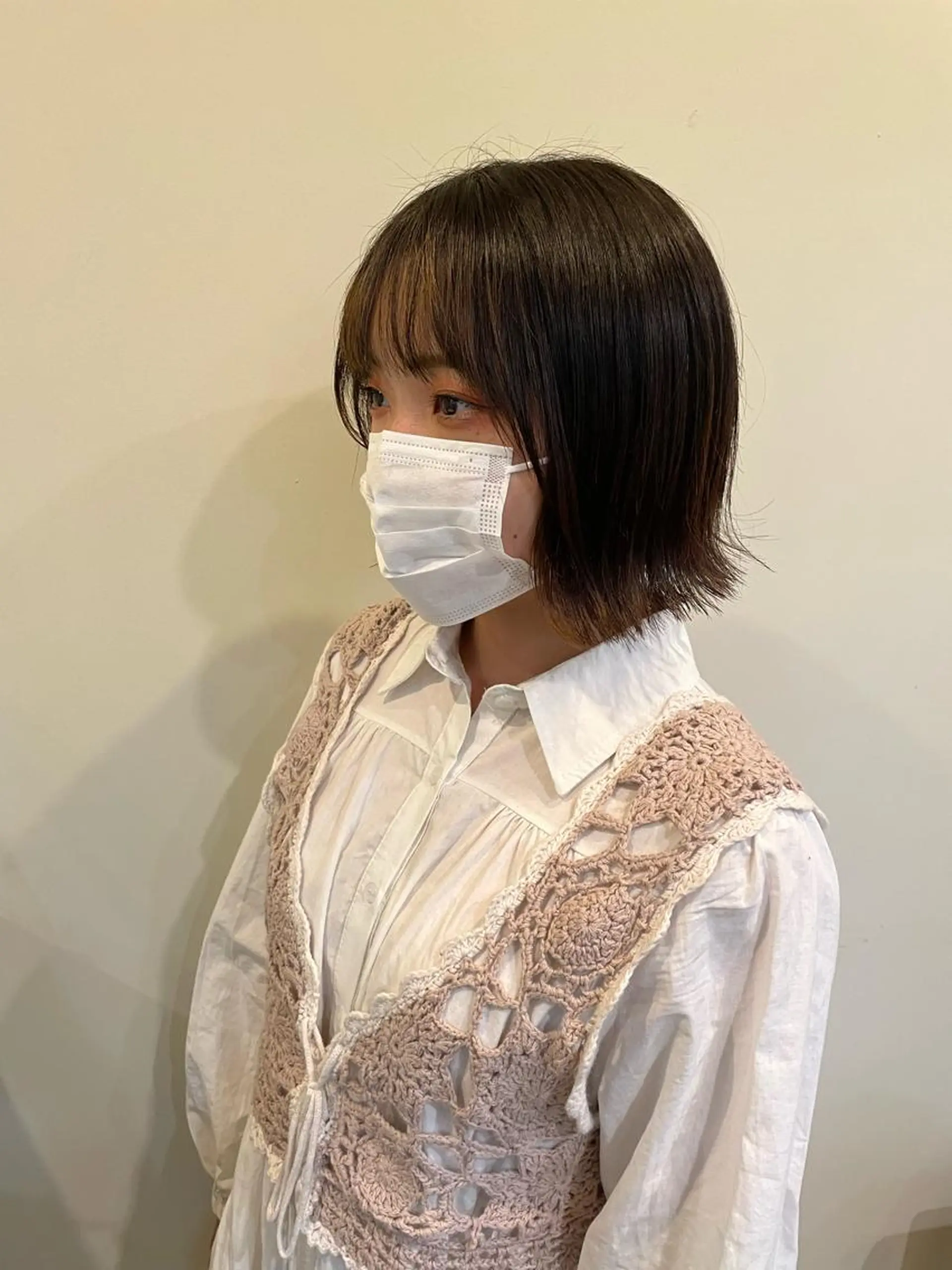 ショート ボブ 亀川蓮 Agu hairのヘアスタイル