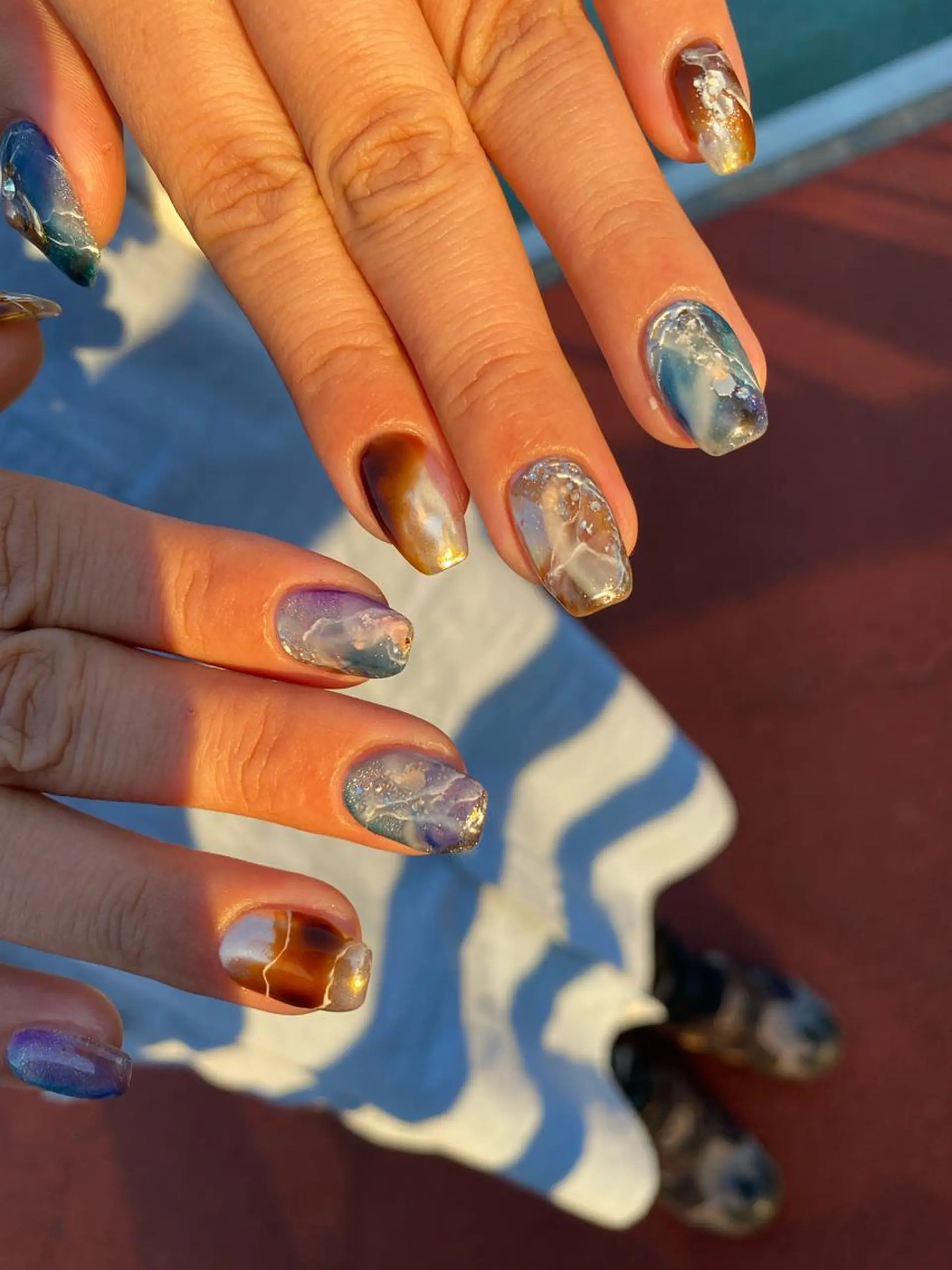 ネイル ハンドネイル nailsalon ∞ ﾐｶﾅﾙ ∞のネイルデザイン