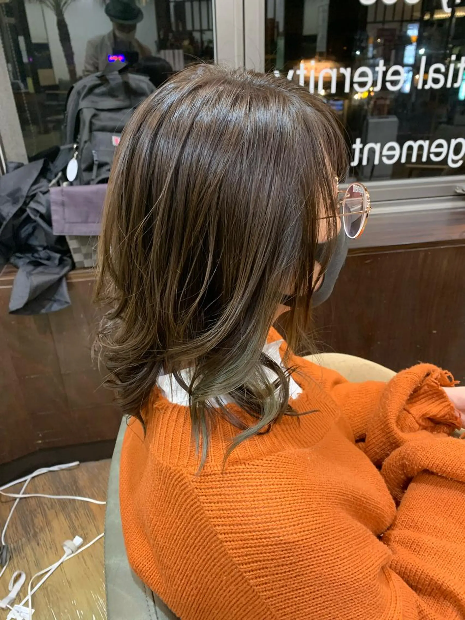 ミディアム カラー 中野  淳のヘアスタイル