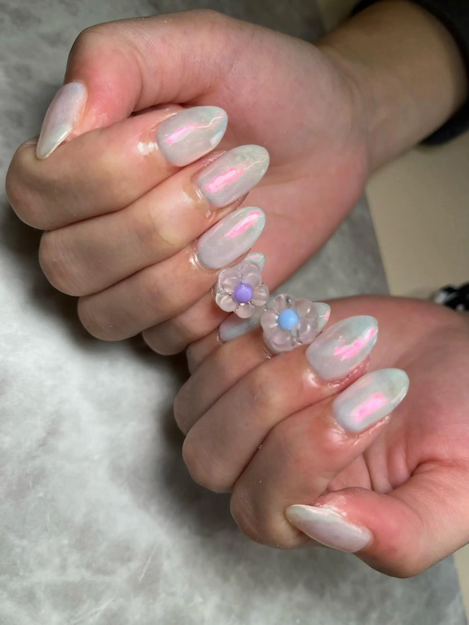 ネイル ハンドネイル ハンドケア かこ ・のネイルデザイン