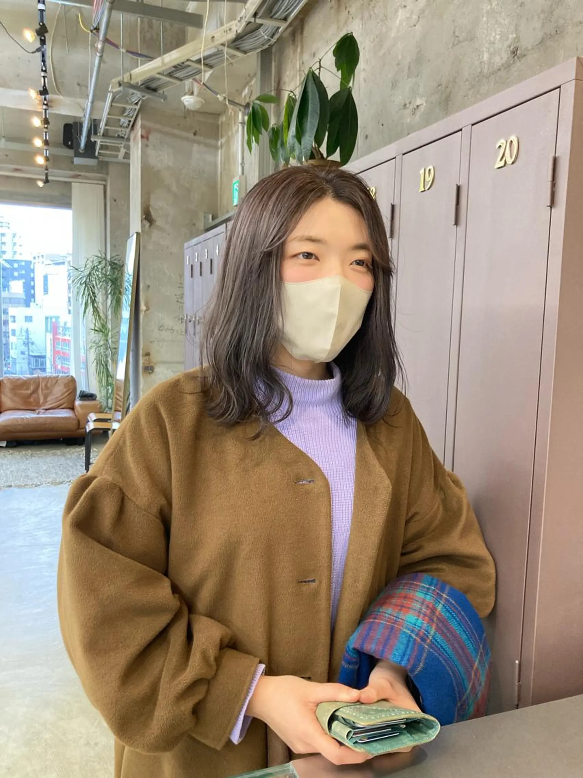 ミディアム カラー 透明感カラー カット ヘアカラー トリートメント 小木曽智美 /ボブ/ショートのヘアスタイル