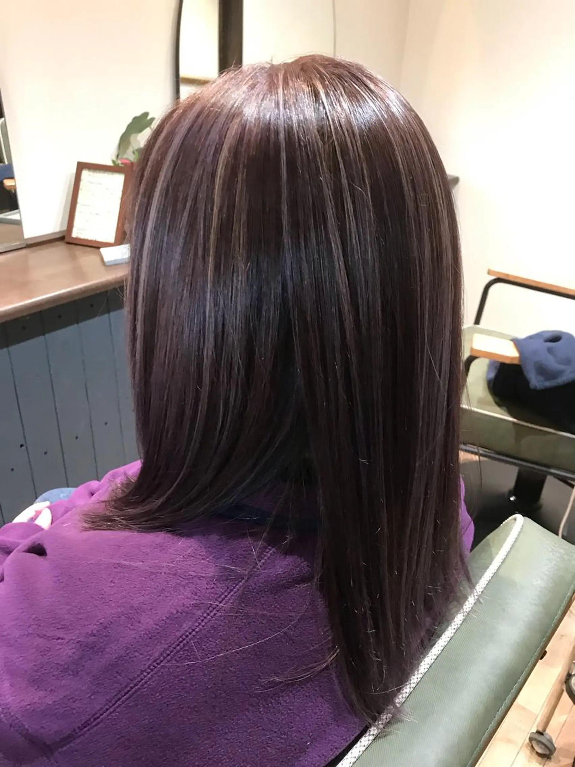 ミディアム カラー Ray hair 春日部のヘアスタイル