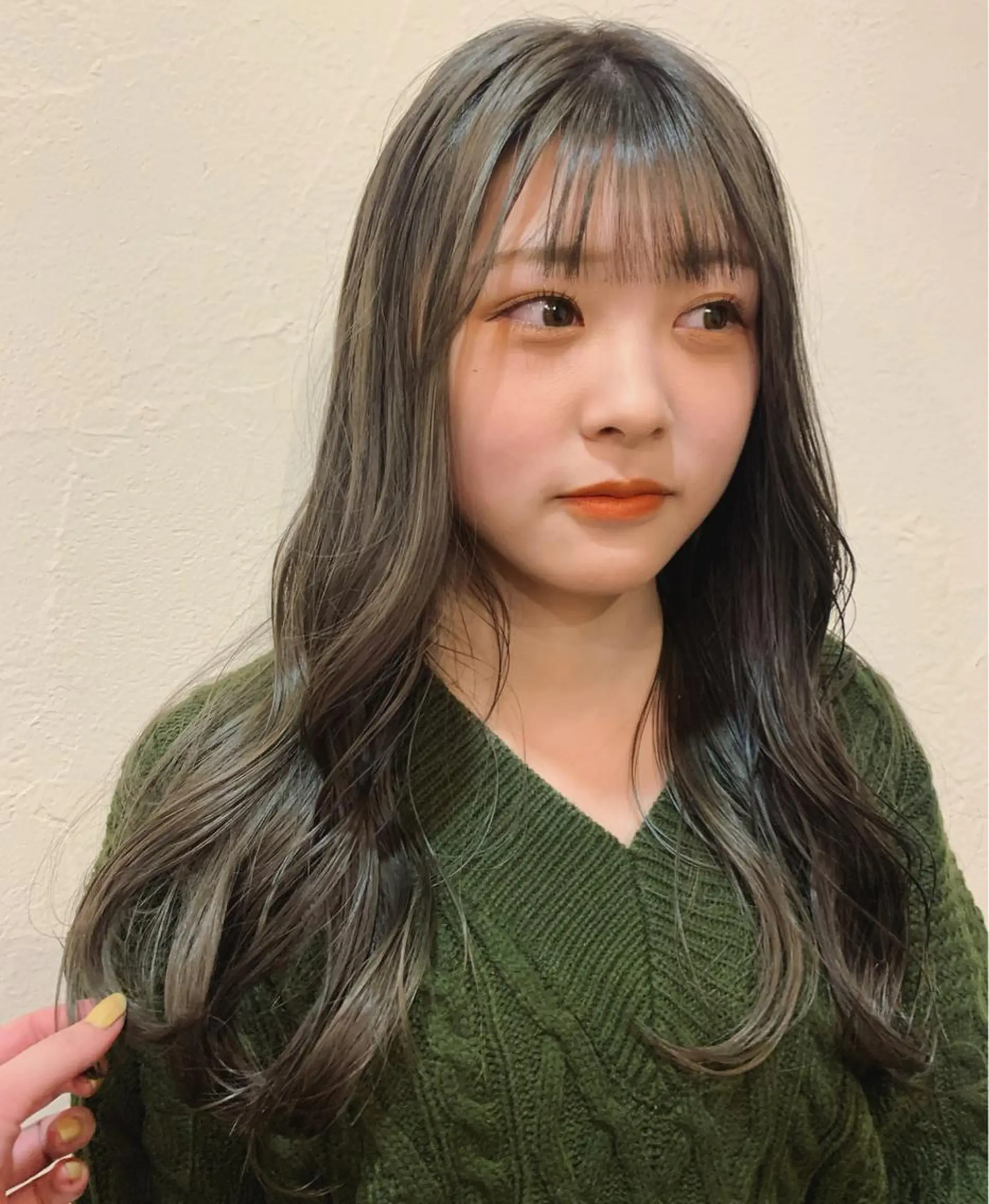 ロング カラー 透明感カラー mir MIYUのヘアスタイル