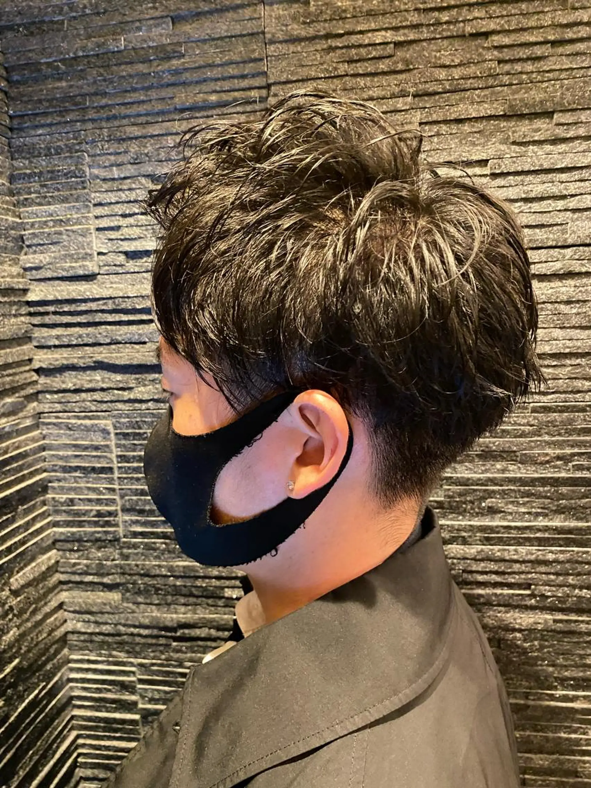 ミディアム 齋藤 大晟のヘアスタイル