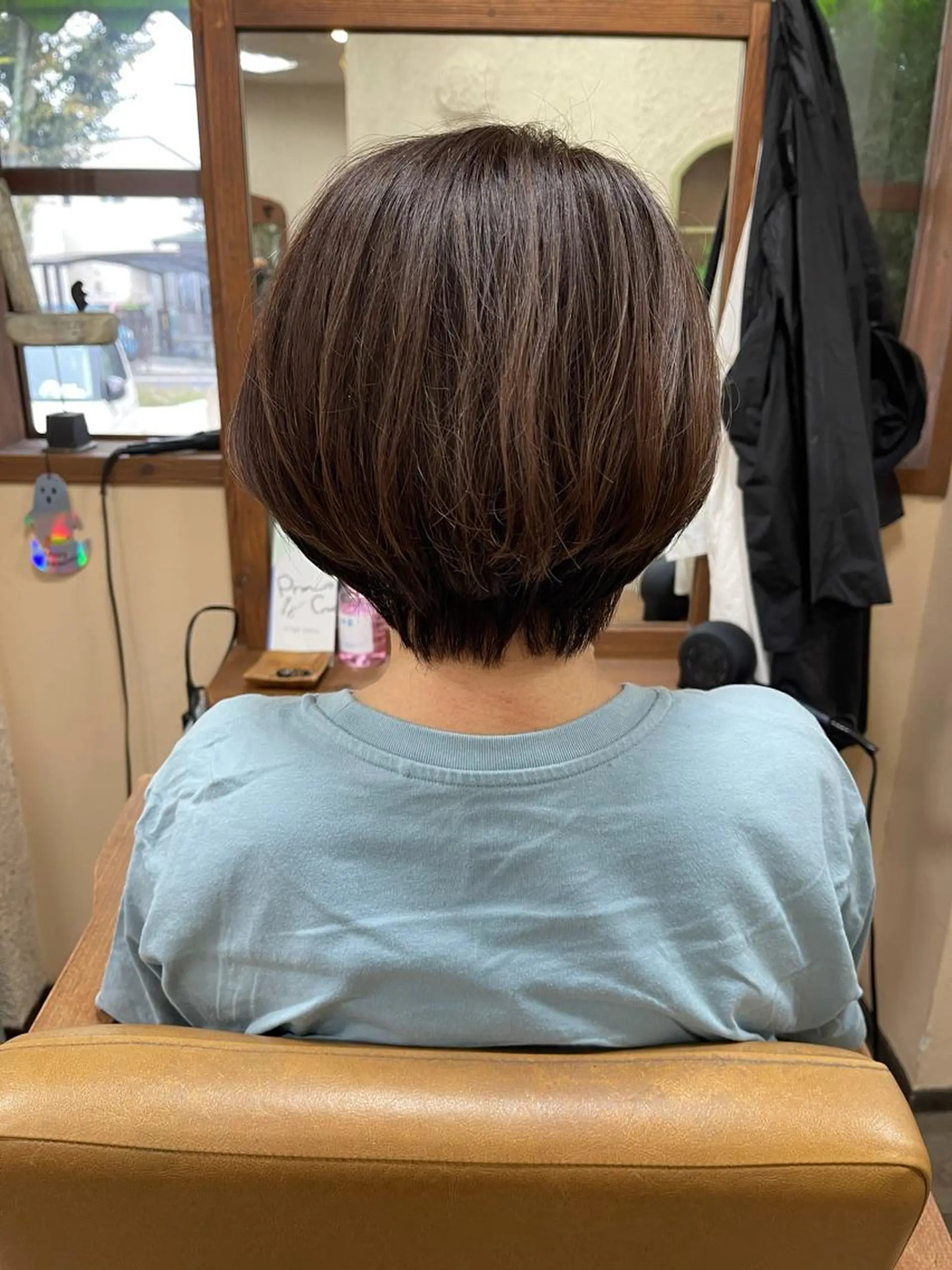 ショート ショートヘア カット 磧本 祐里恵のヘアスタイル