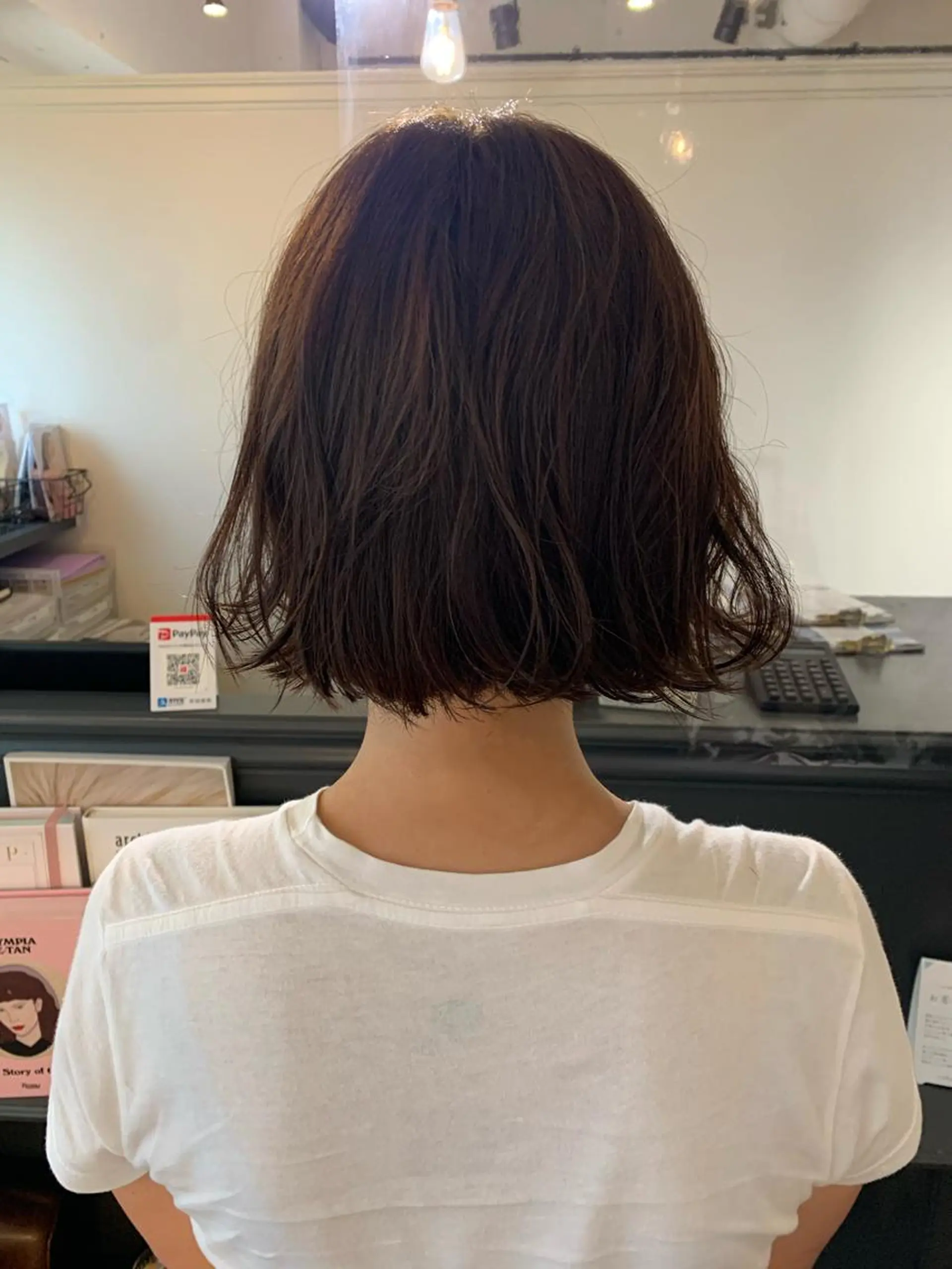 ショート カラー 安村 美奈のヘアスタイル