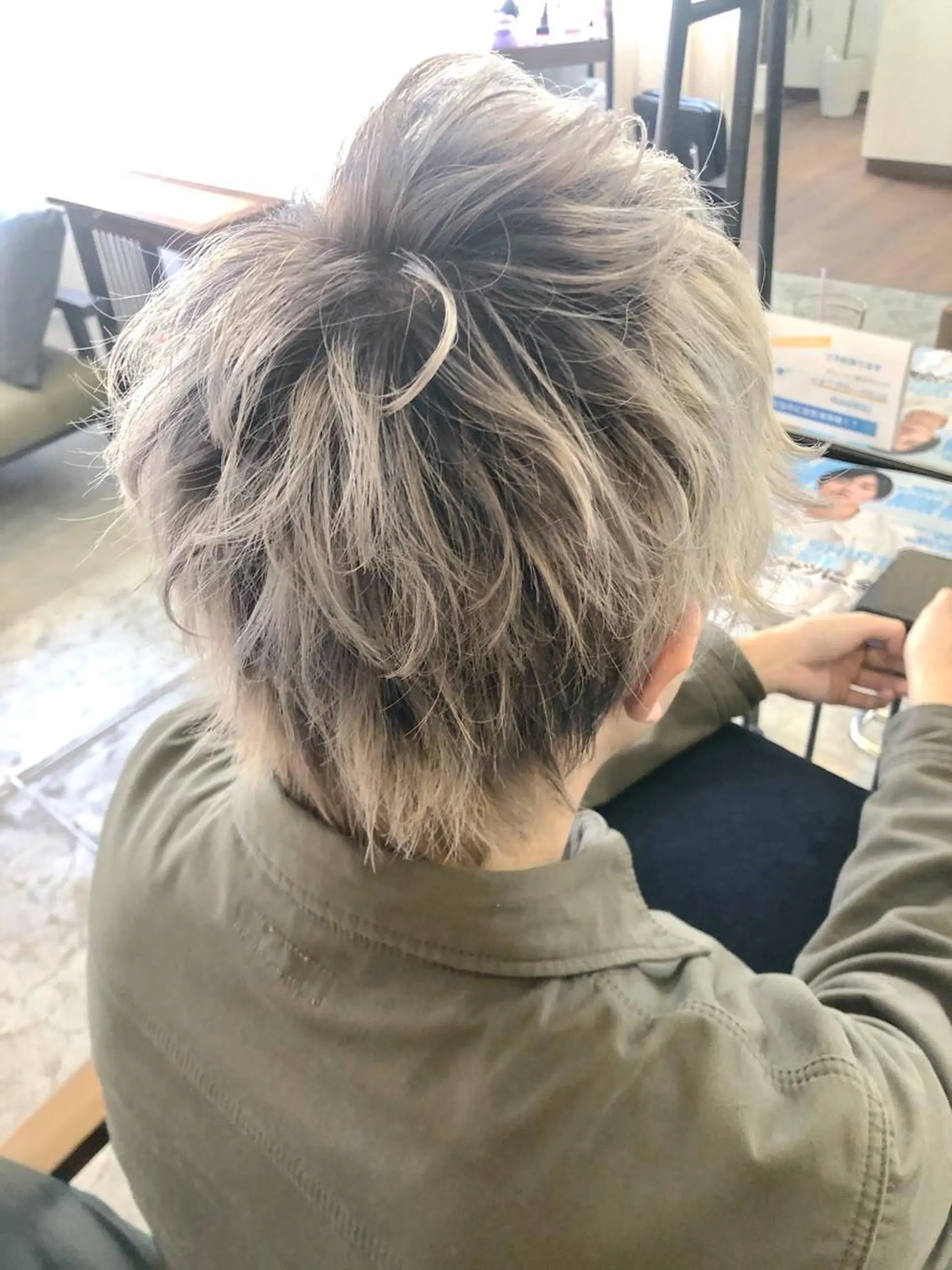 ショート カラー 髪質改善/美髪矯 正ヤマモトハルキのヘアスタイル