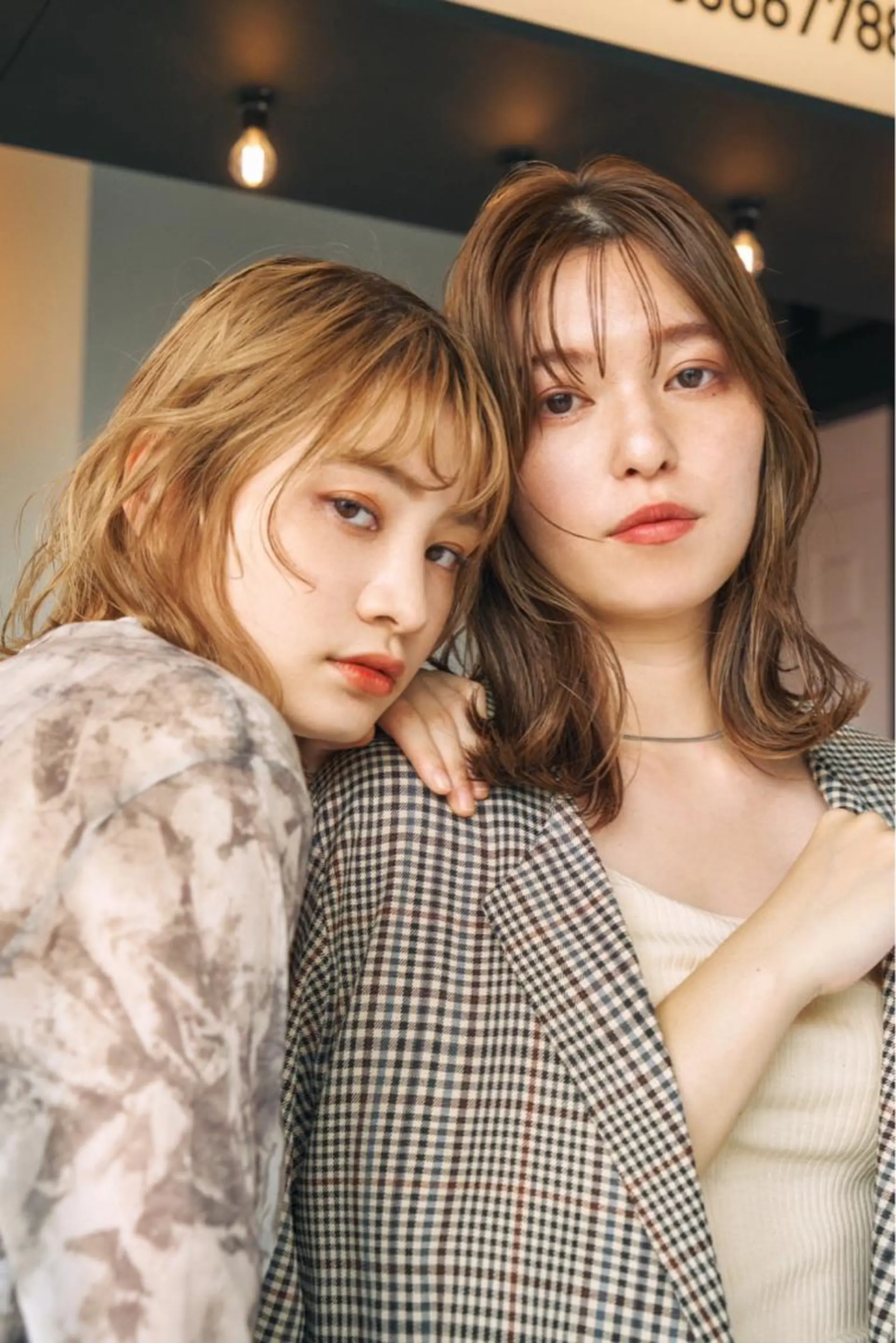 ミディアム カラー ヒラノホナミ 🫧髪質改善🫧のヘアスタイル