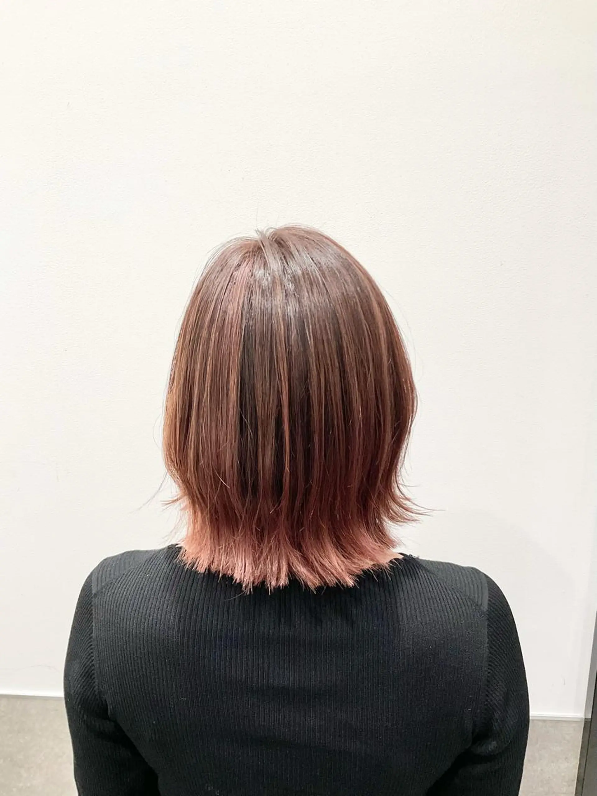 ショート カラー ピンクカラー ヘアカラー トリートメント ヘアセット yoshi ☆のヘアスタイル