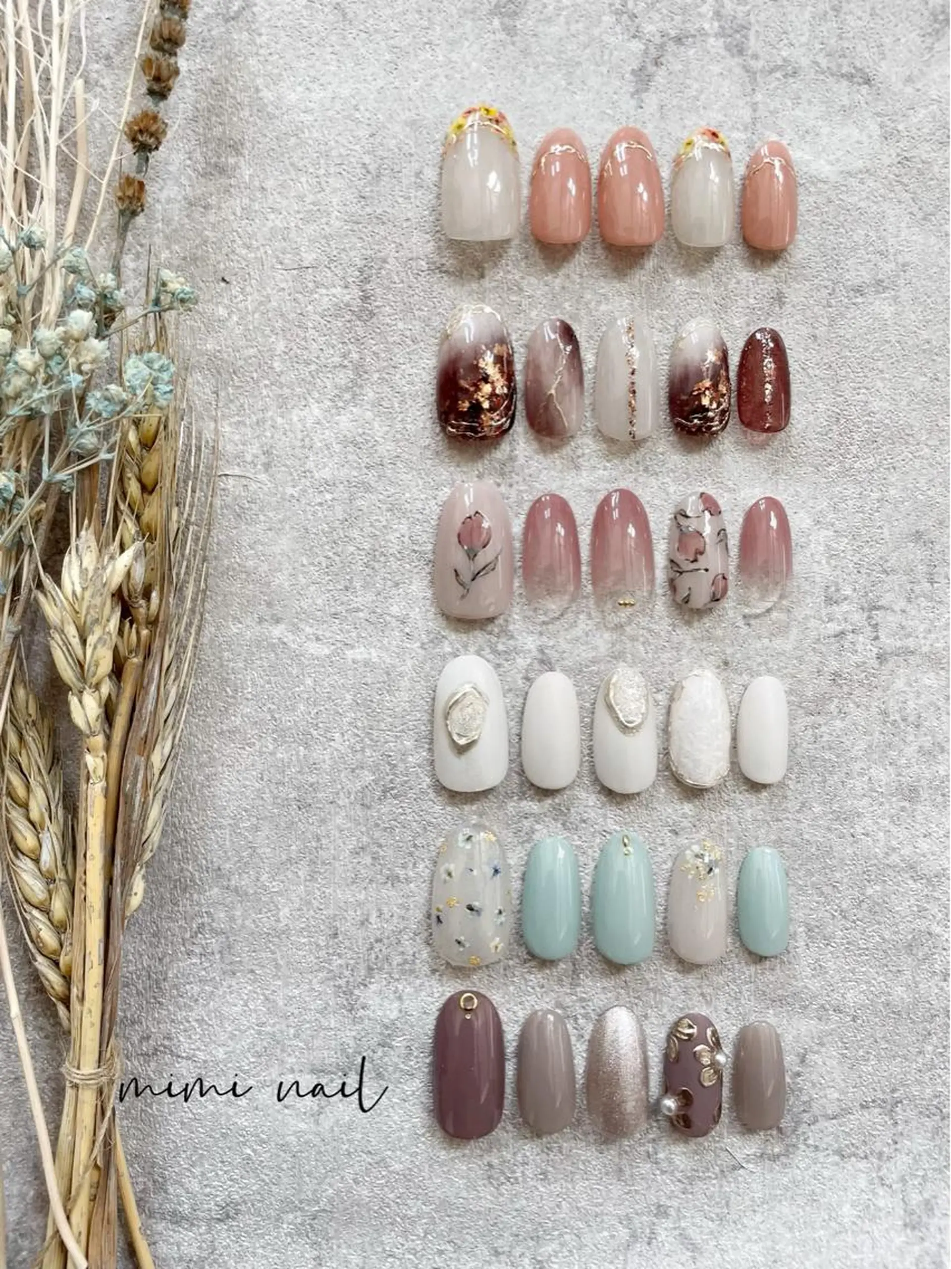 ネイル ハンドネイル mimi nailのネイルデザイン