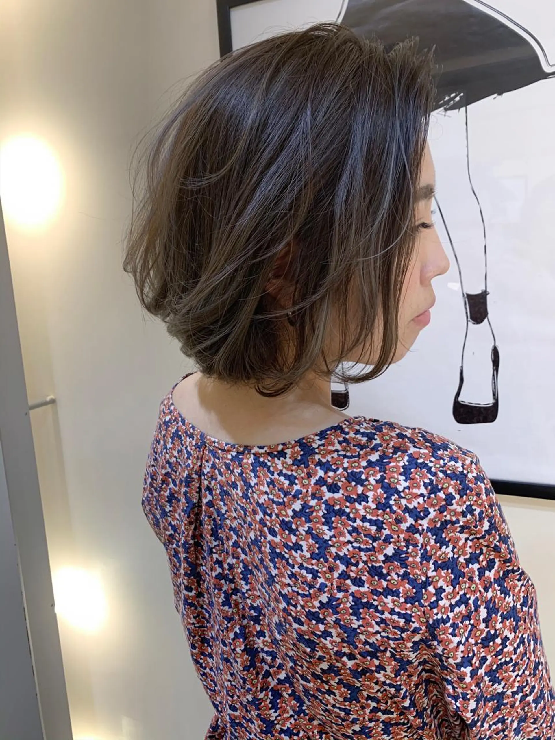 ショート カラー ハイライトカラー ハイライト カット ヘアカラー トリートメント Beach 代表 KENTAのヘアスタイル