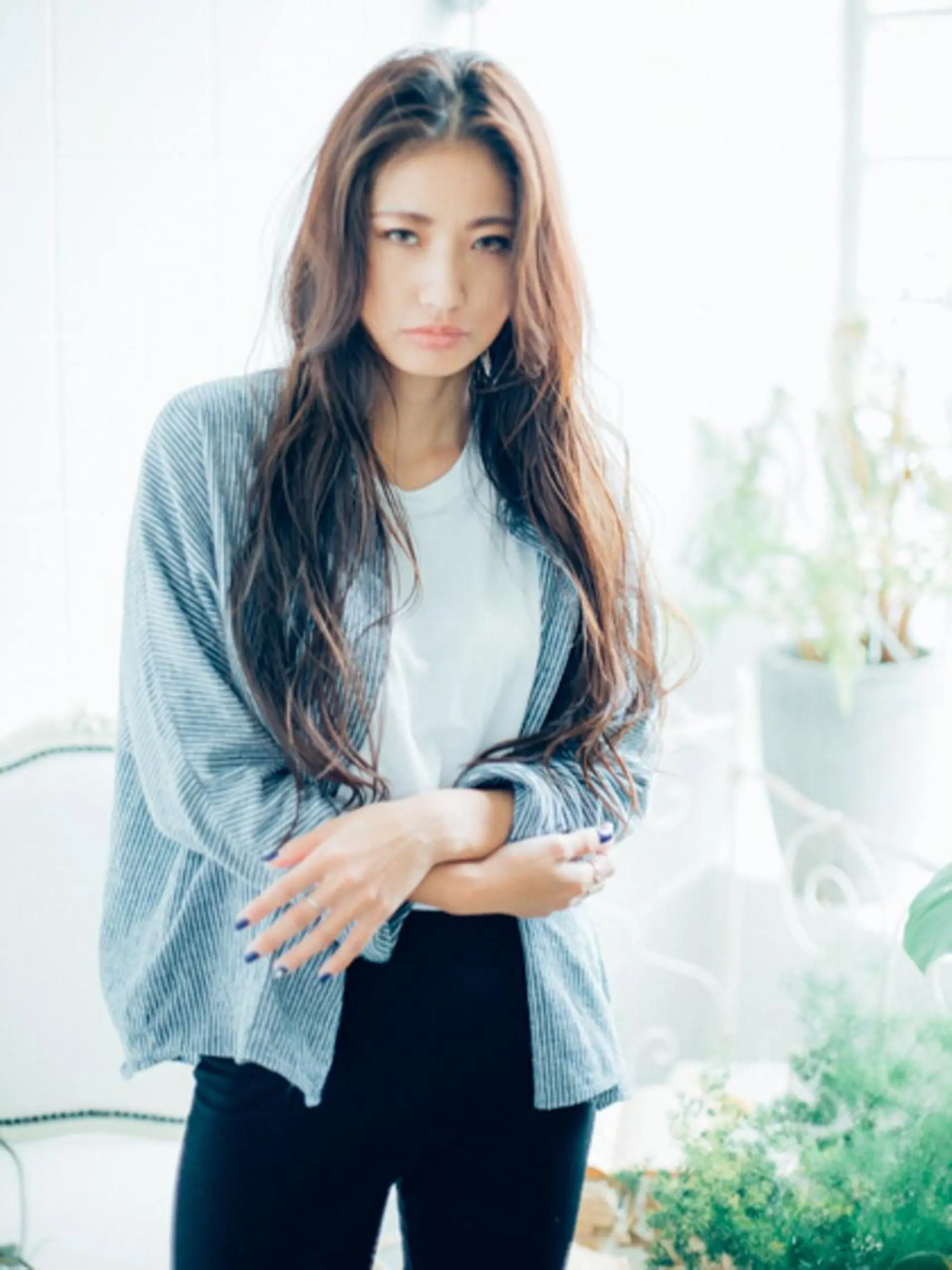 セミロング カラー 【公式】amble luxe池袋東口🩷のヘアスタイル