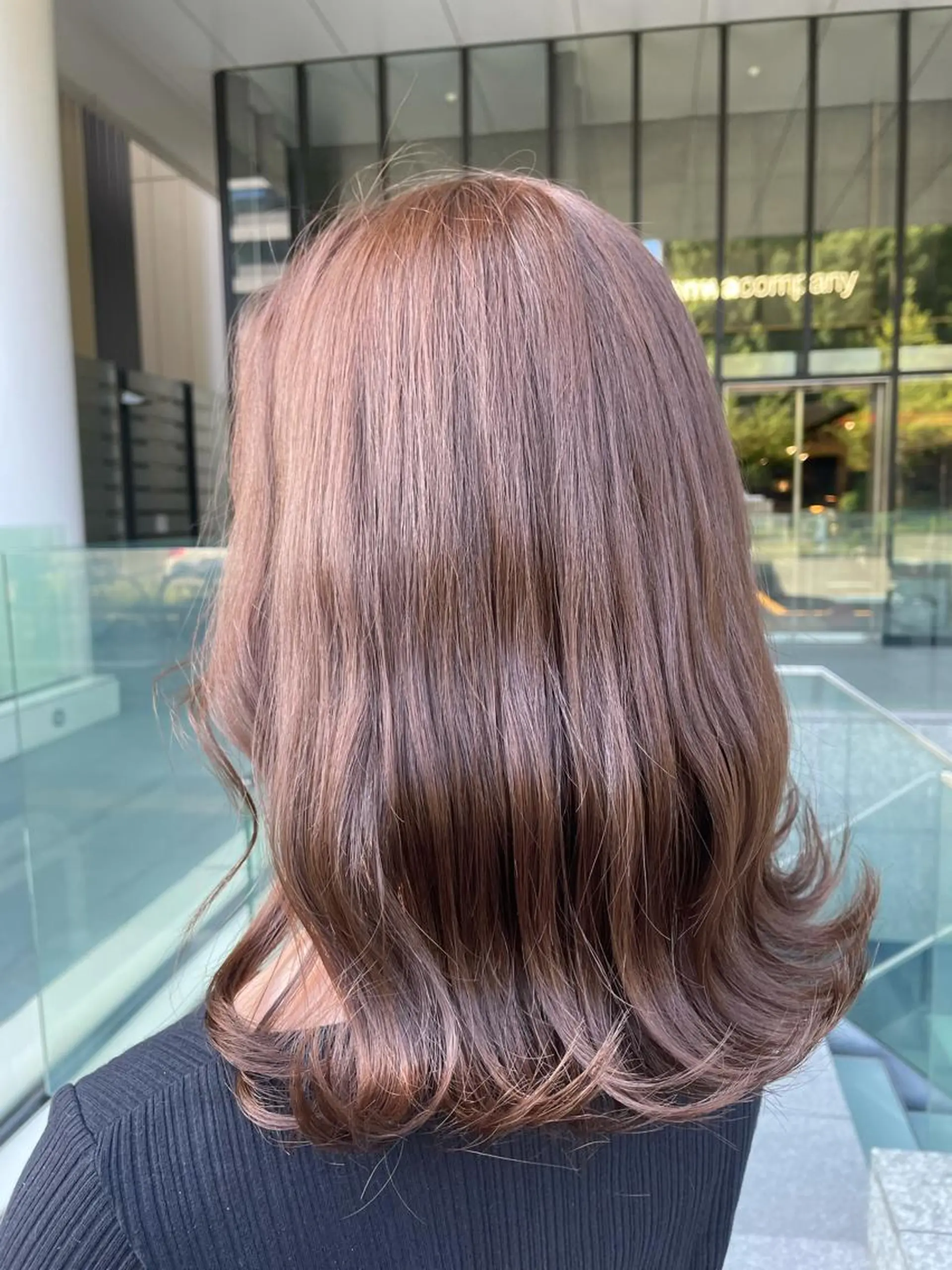 カラー ブリーチ 透明感カラー ブリーチなしカラー 韓国風/亀之園 涼のヘアスタイル