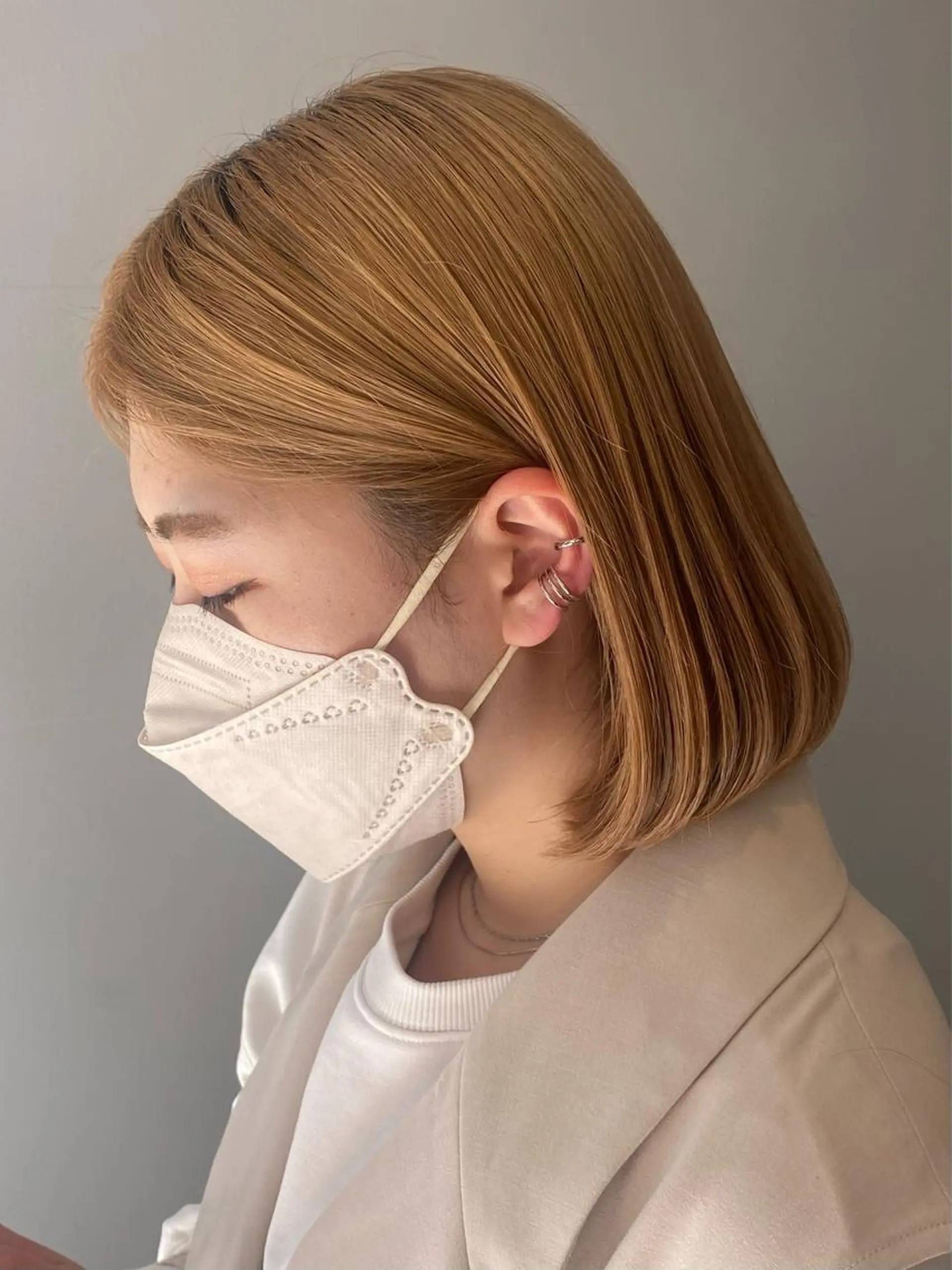 ショート トリートメント F-card所属・shiga mariaのヘアスタイル